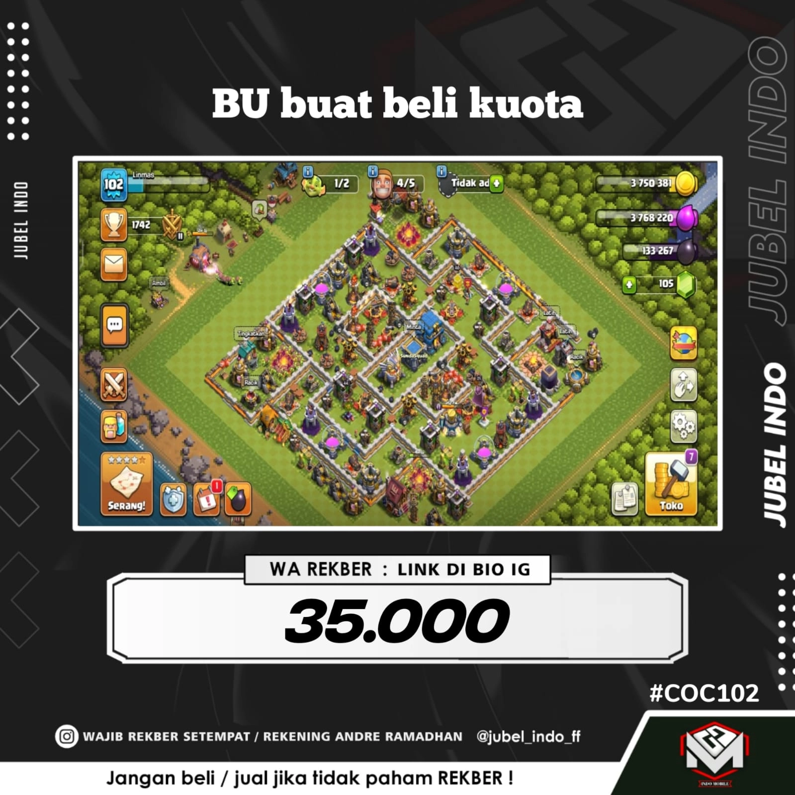 STOK COC #COC102