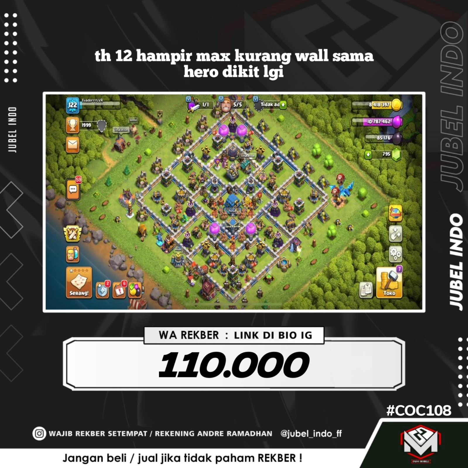 STOK COC #COC108