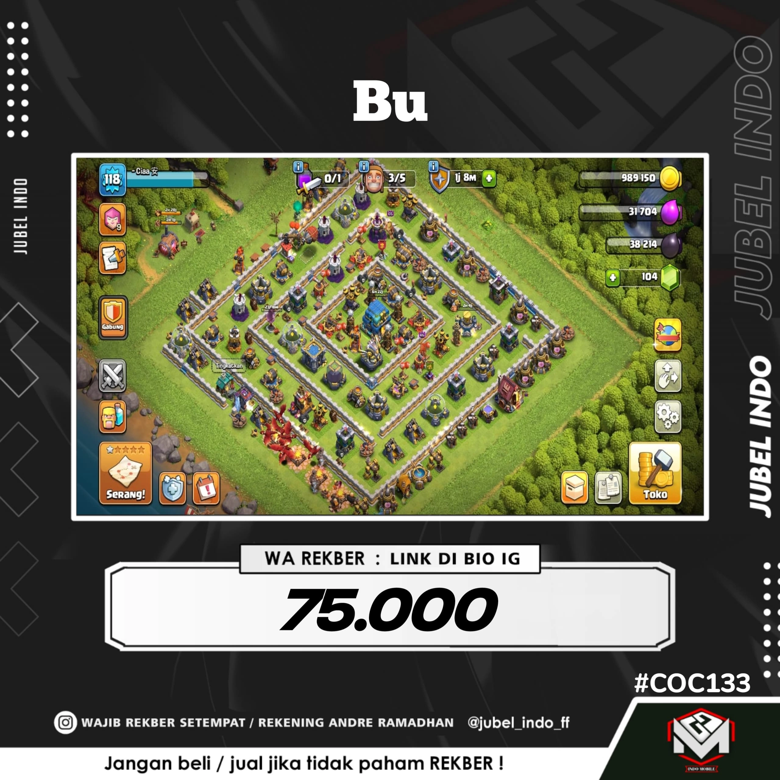 STOK COC #COC133