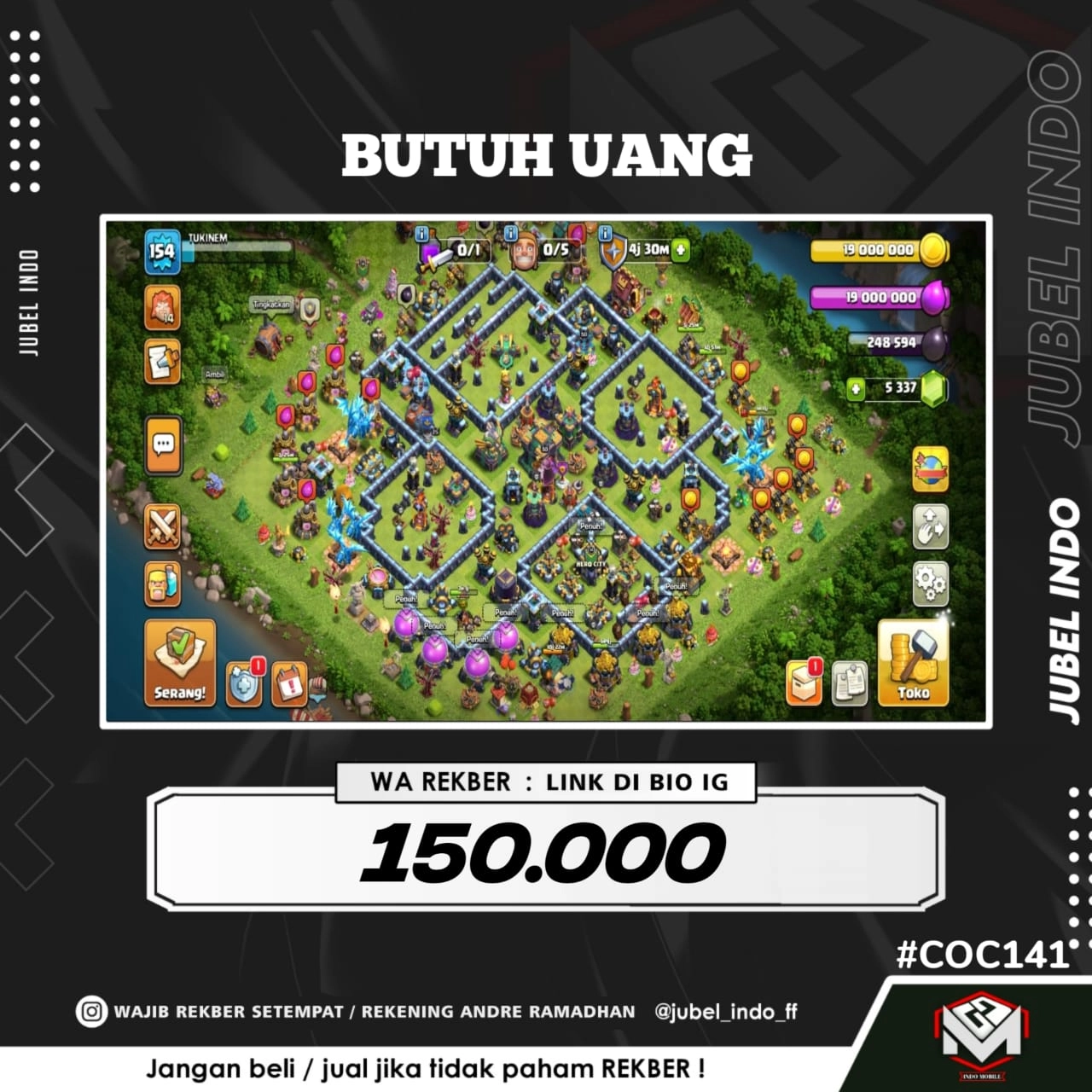 STOK COC #COC141