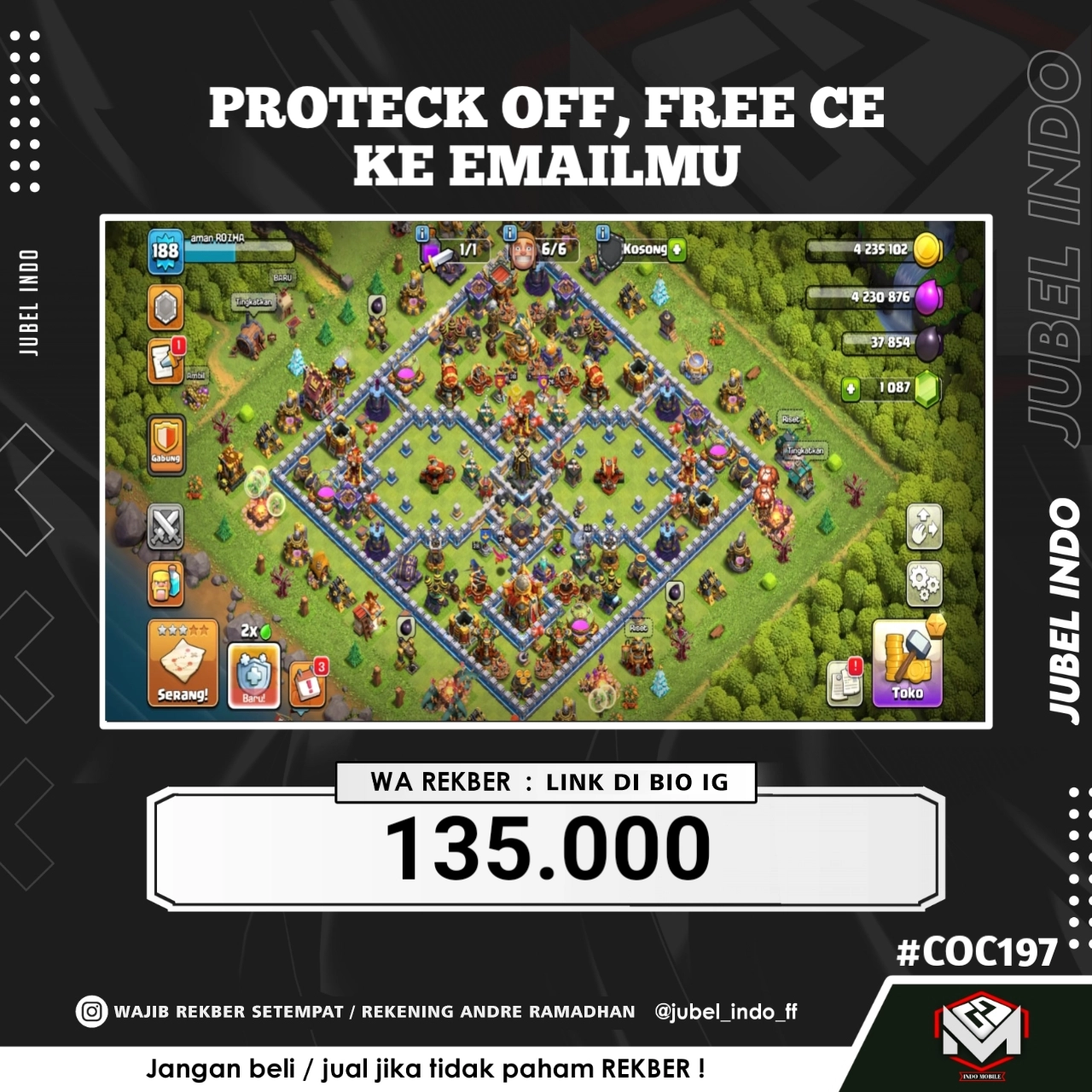 STOK COC #COC197