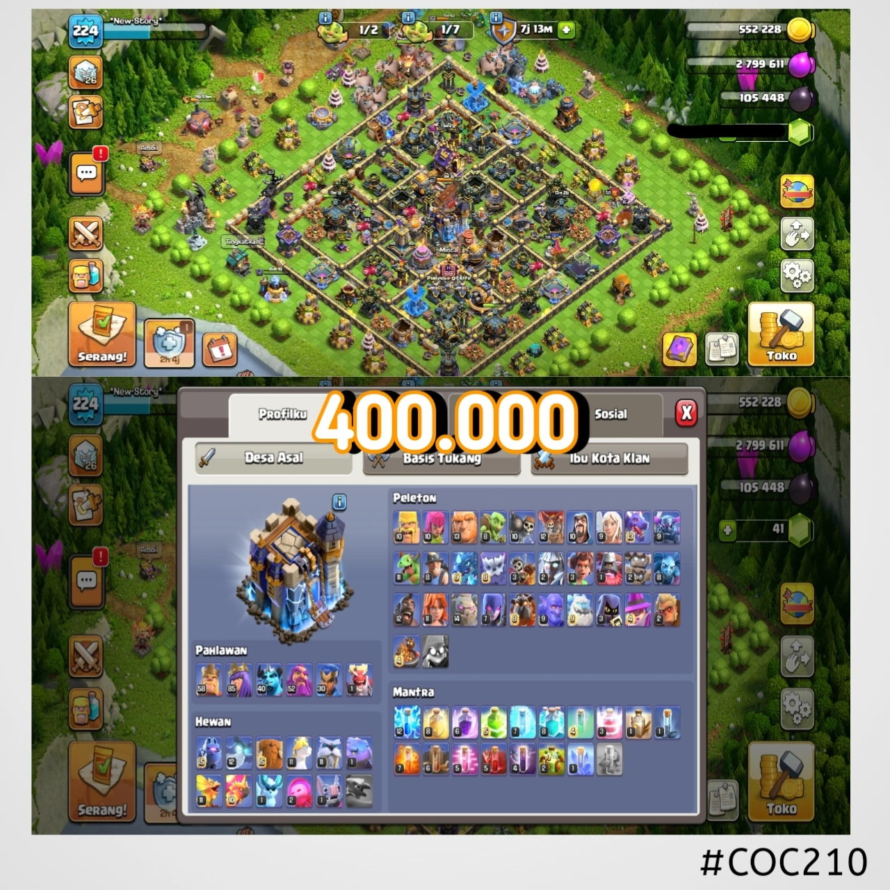 STOK COC #COC210