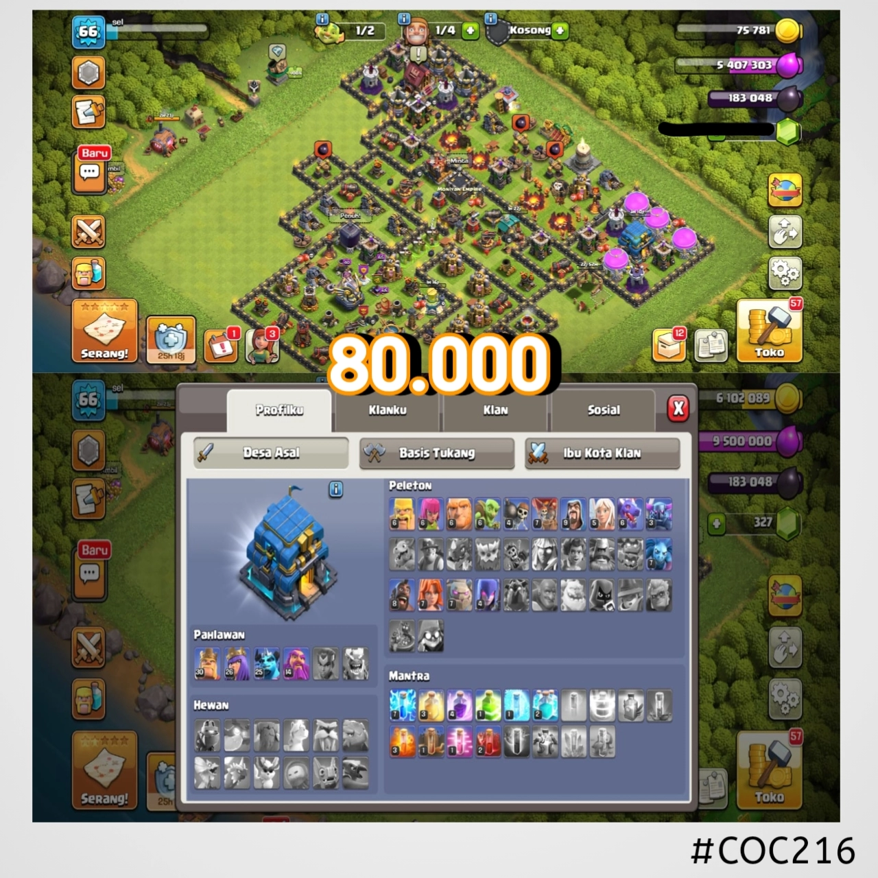 STOK COC #COC216