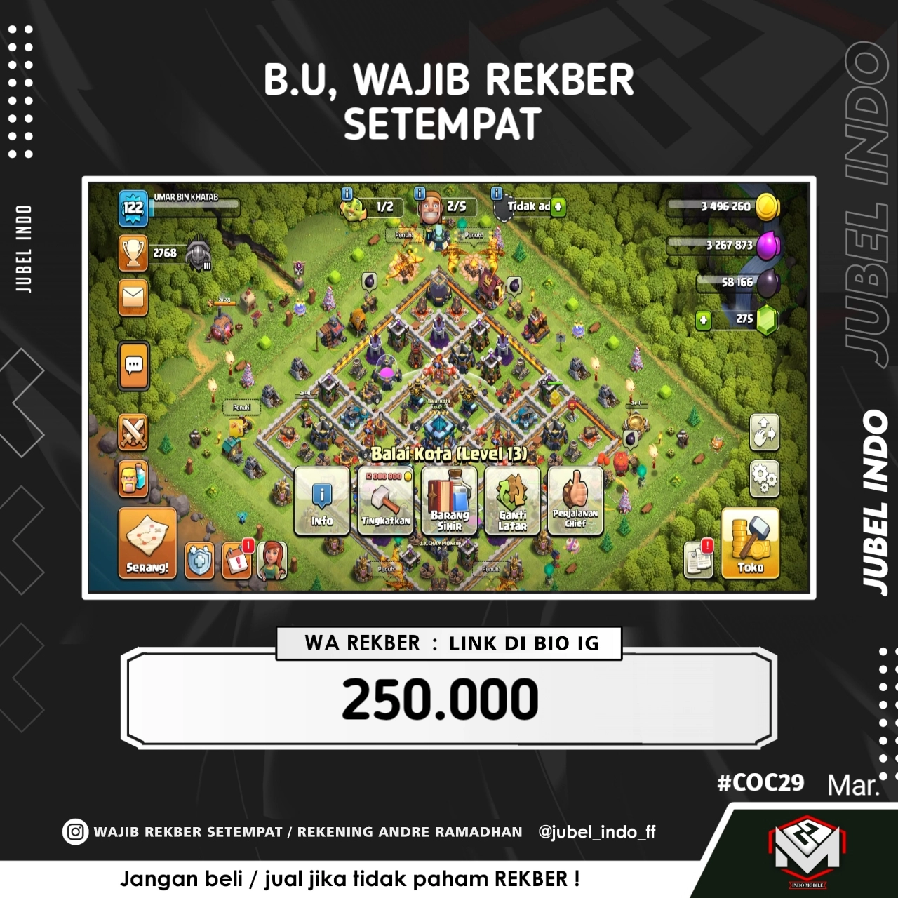 STOK COC #COC29
