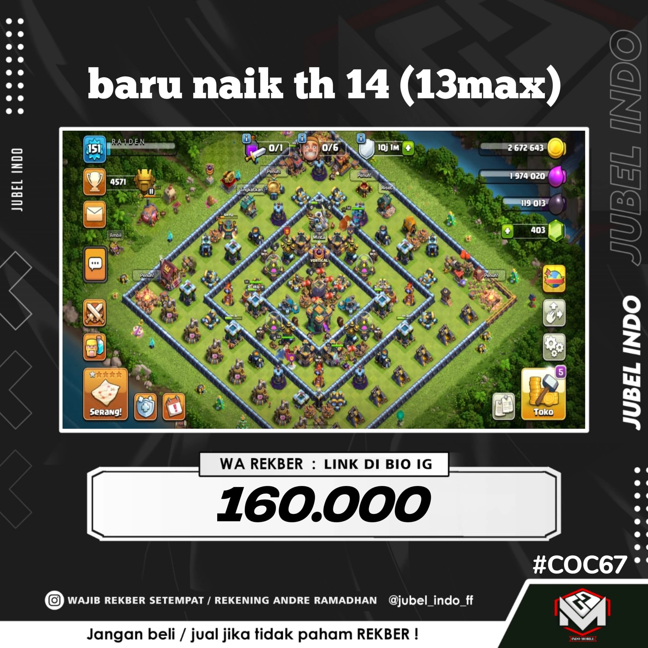 STOK COC #COC67