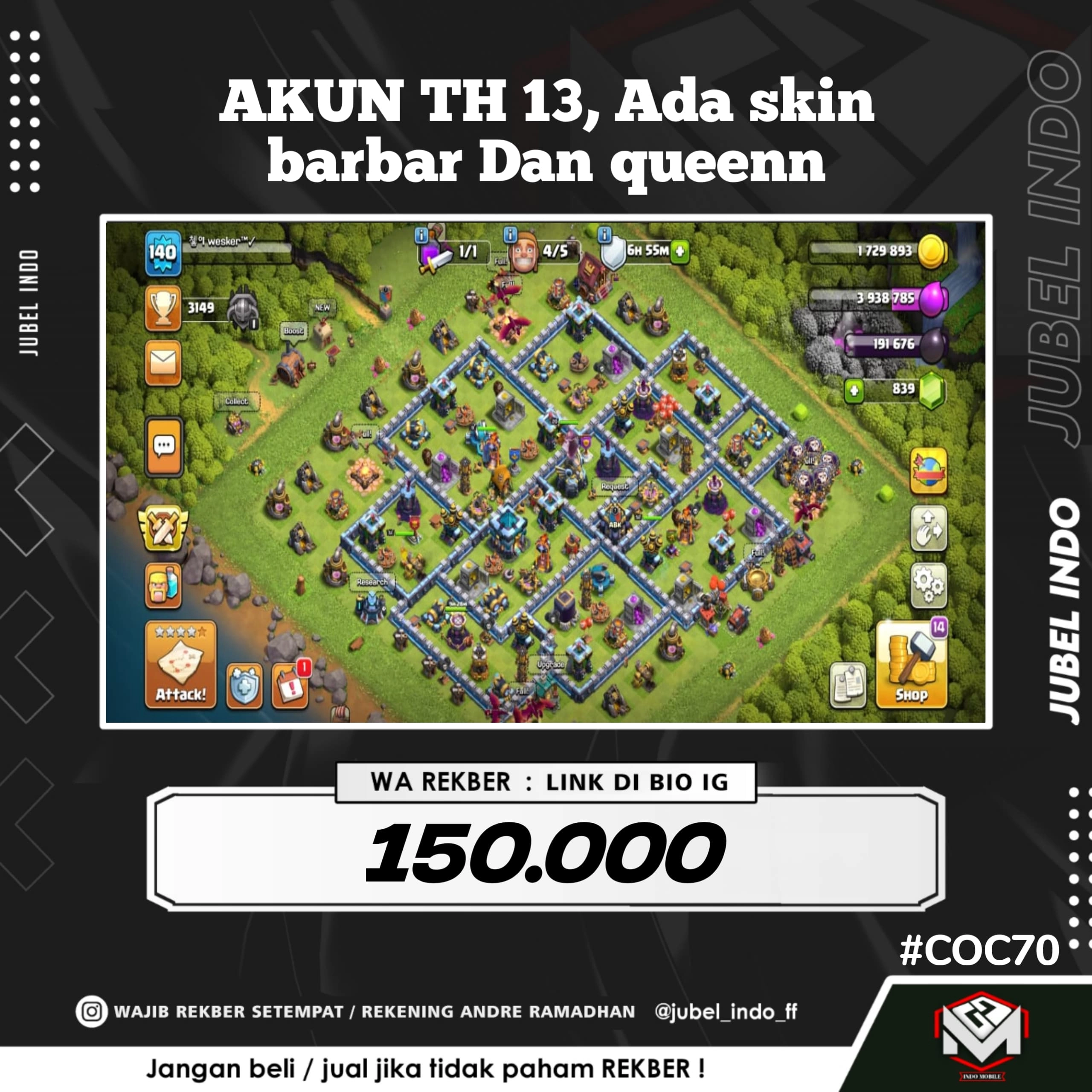 STOK COC #COC70