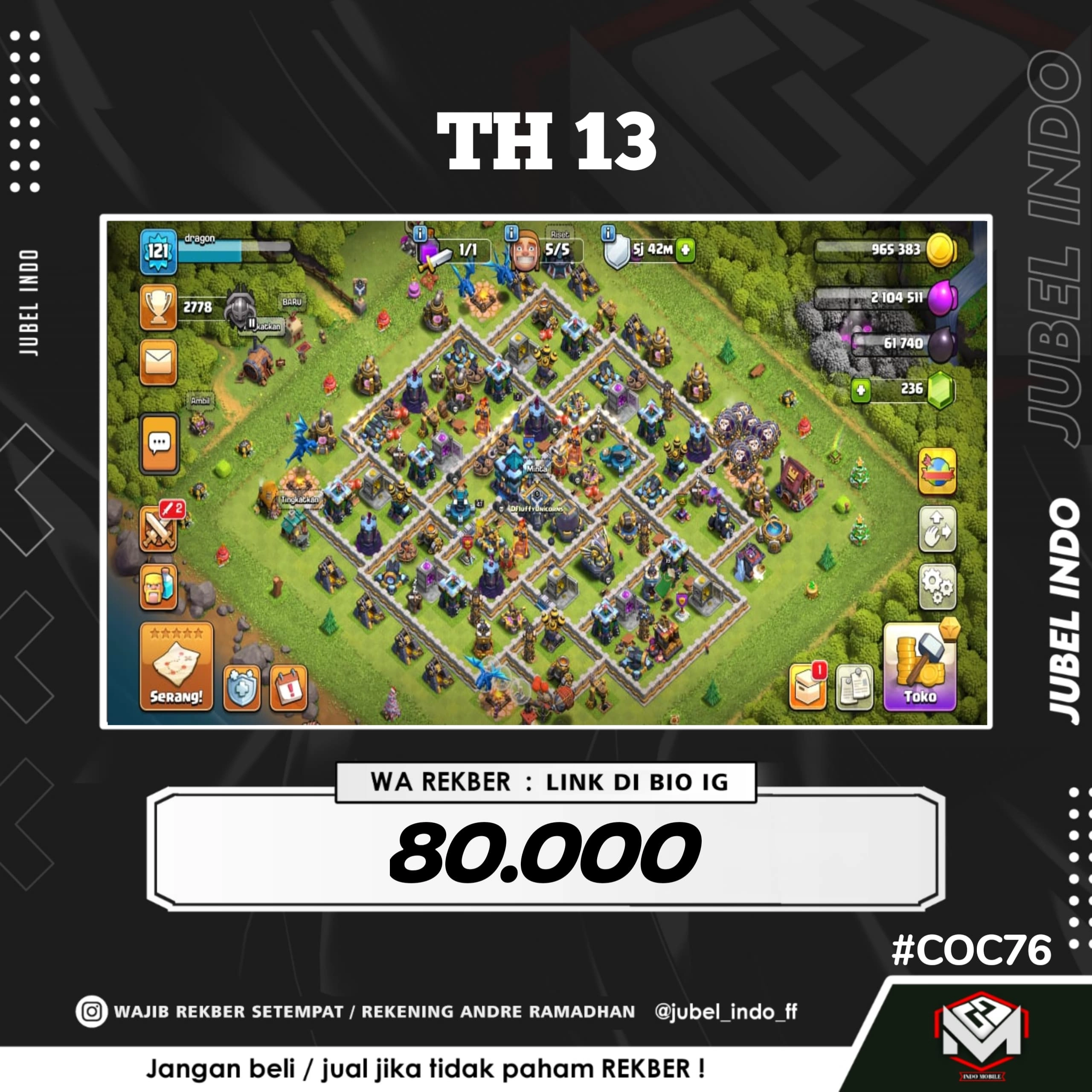 STOK COC #COC76