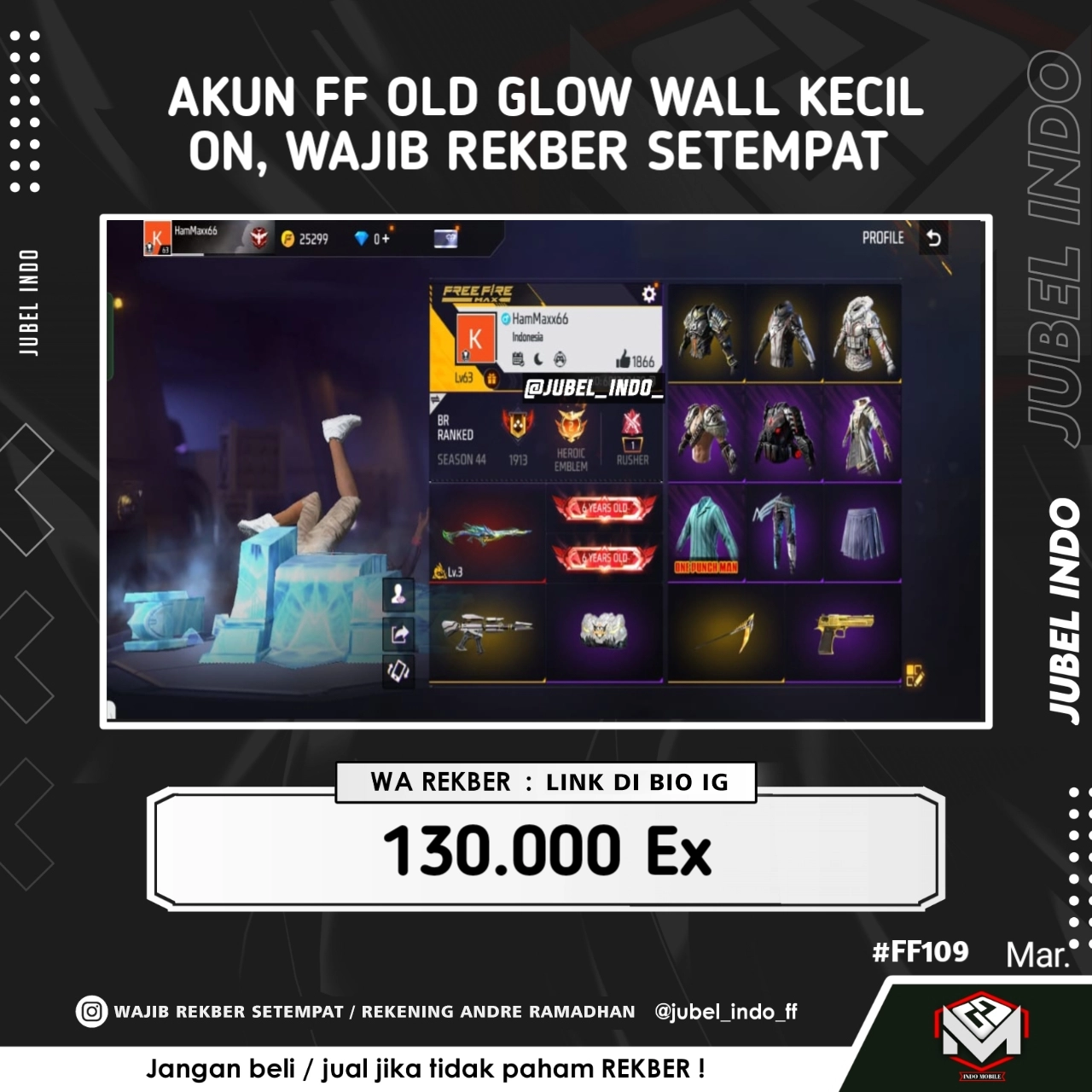 STOK FF #FF109