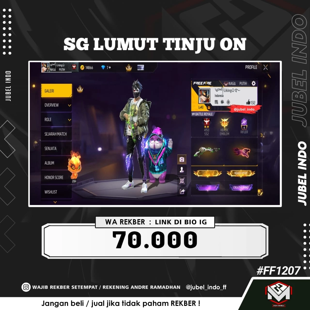 STOK FF #FF1207