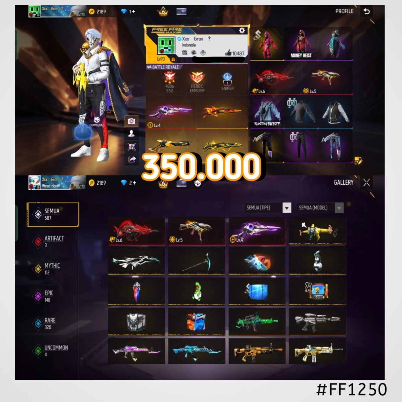STOK FF #FF1250