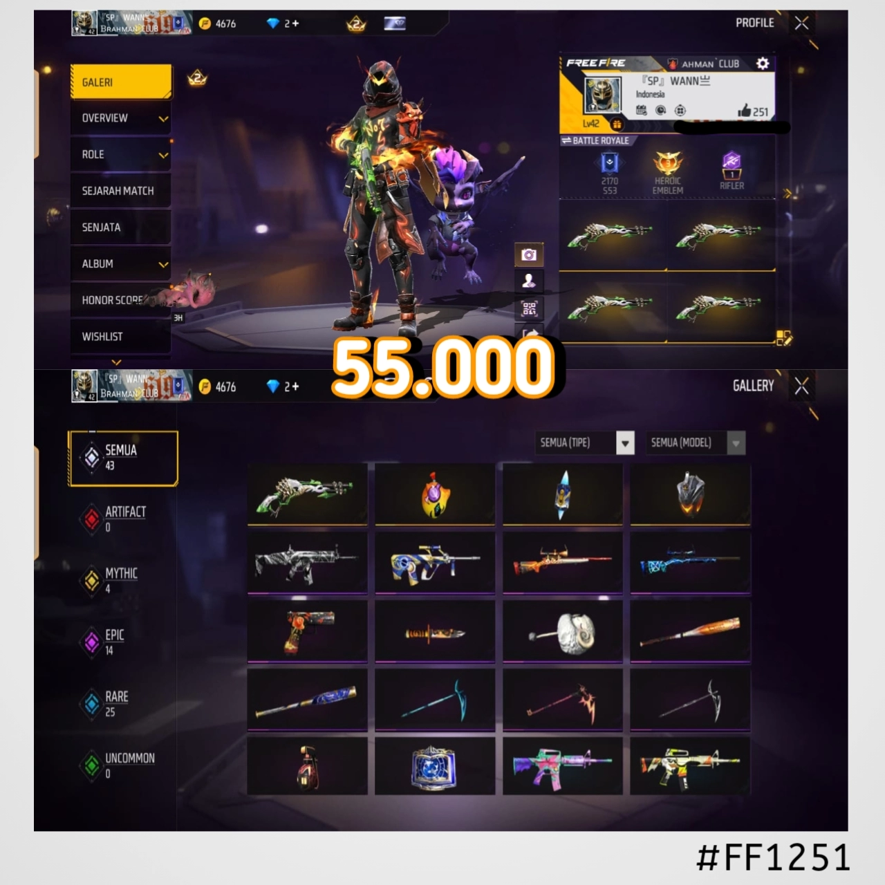 STOK FF #FF1251
