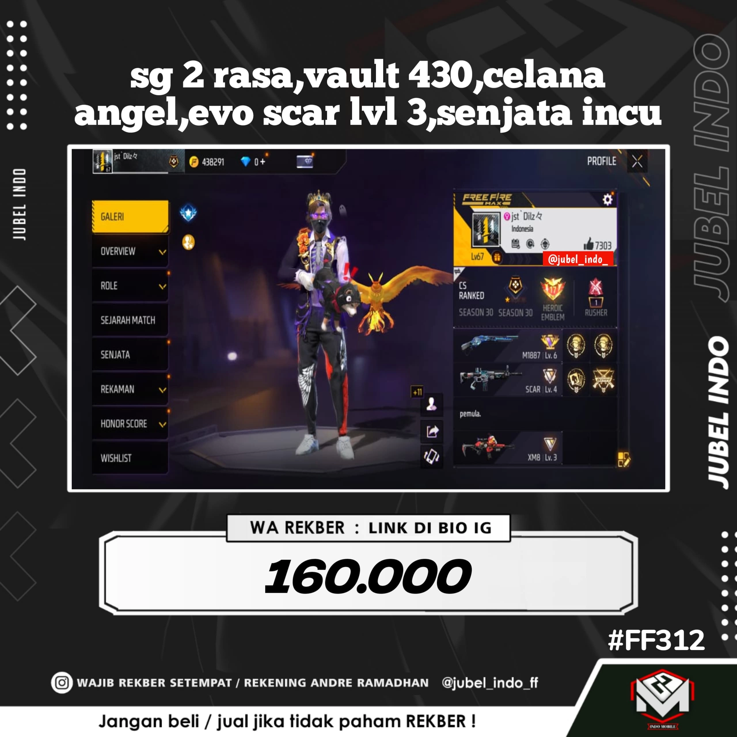 STOK FF #FF312