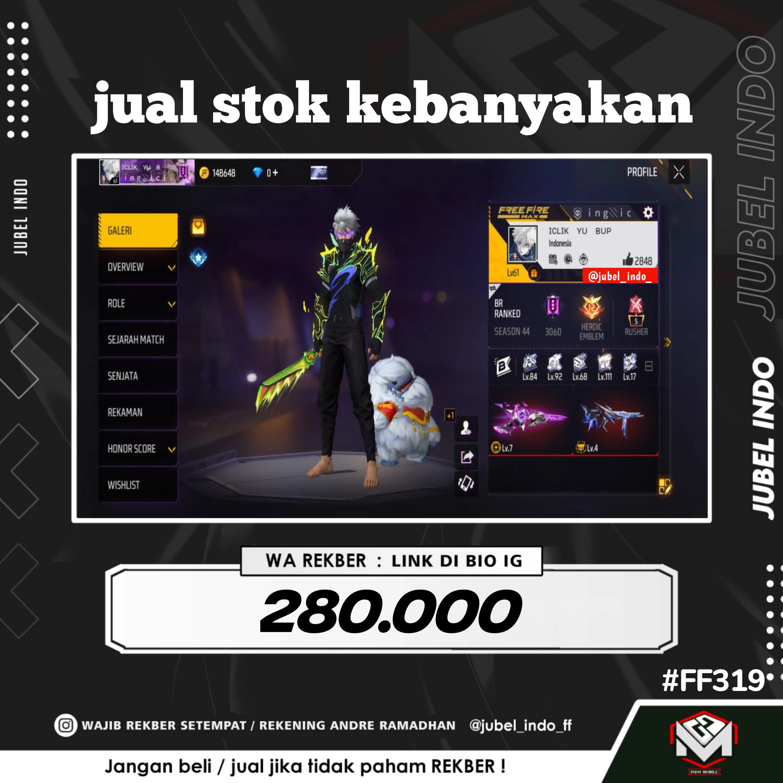 STOK FF #FF319