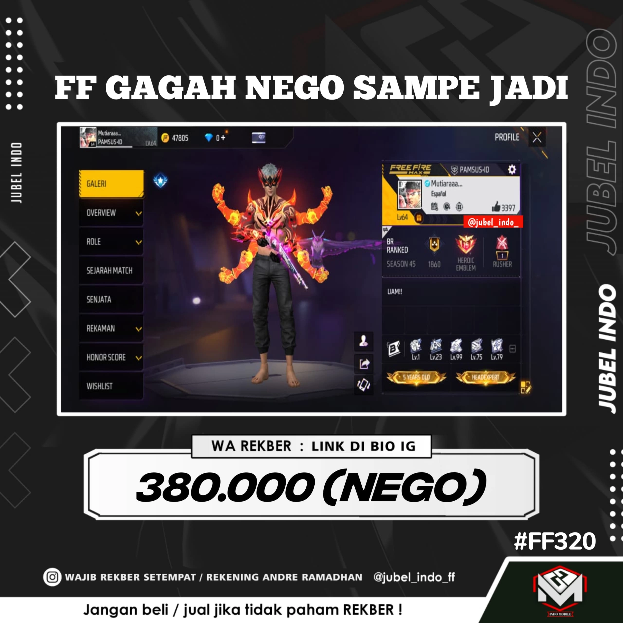 STOK FF #FF320