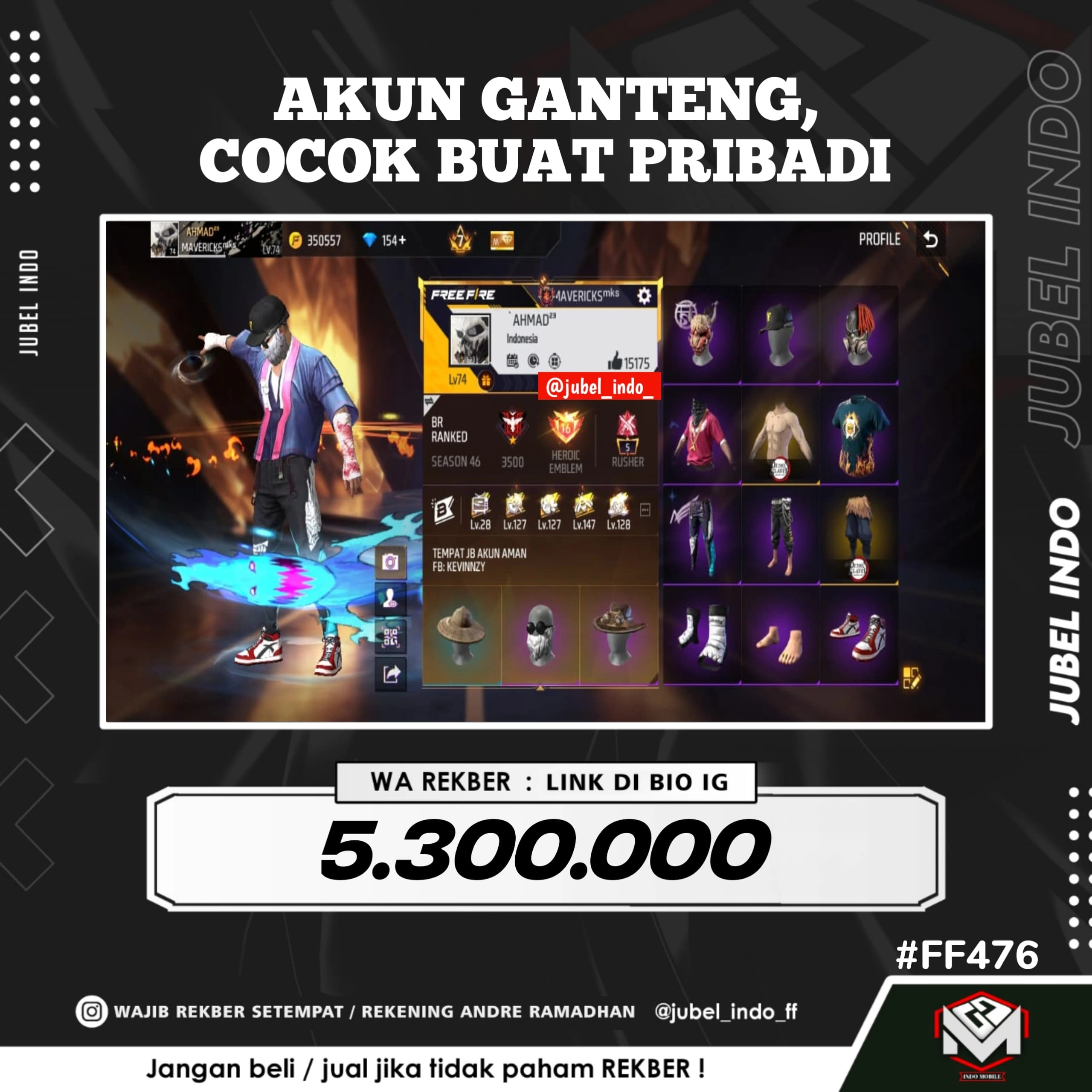 STOK FF #FF476
