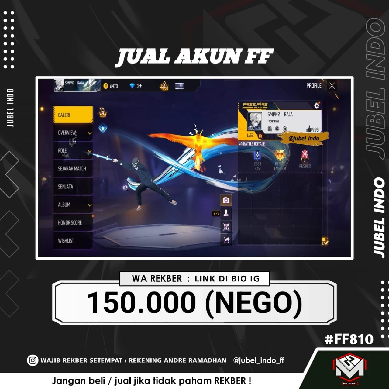 STOK FF #FF810
