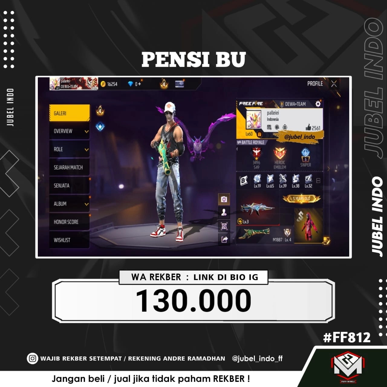 STOK FF #FF812