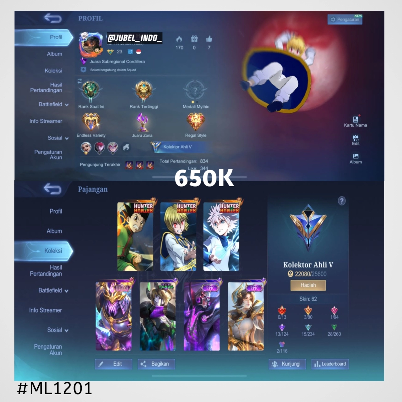 STOK ML #ML1201