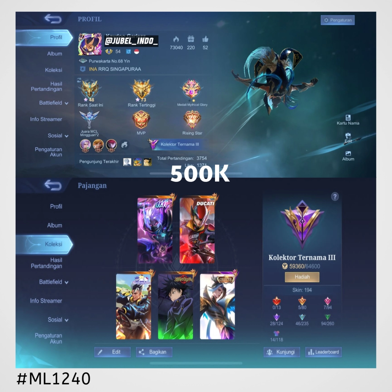 STOK ML #ML1240