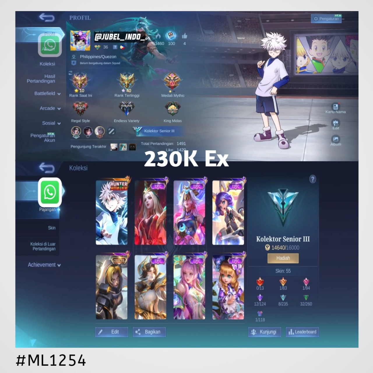 STOK ML #ML1254
