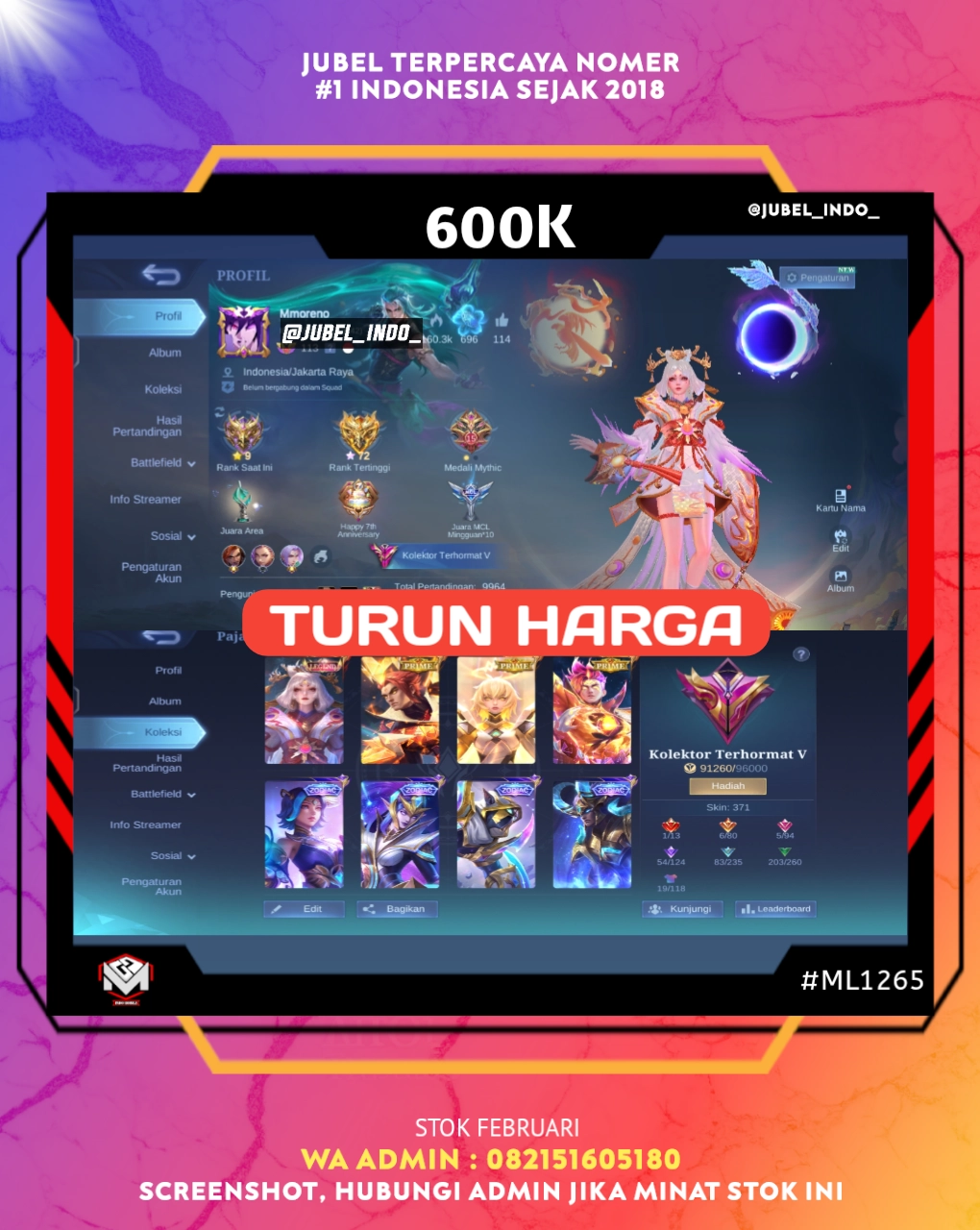 STOK ML #ML1265