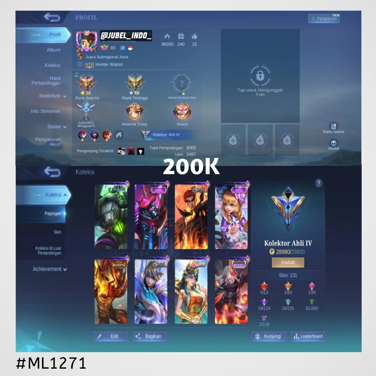 STOK ML #ML1271