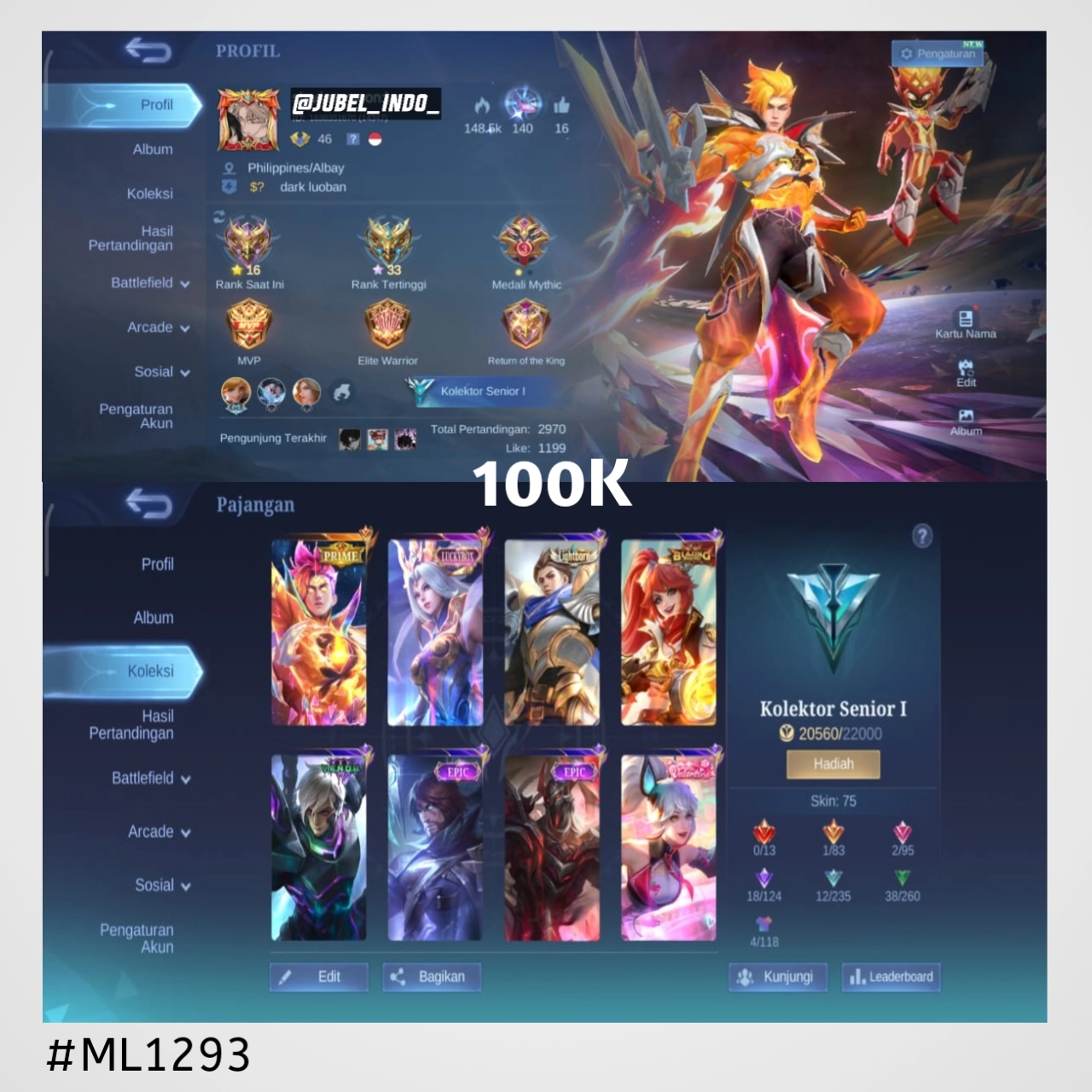 STOK ML #ML1293