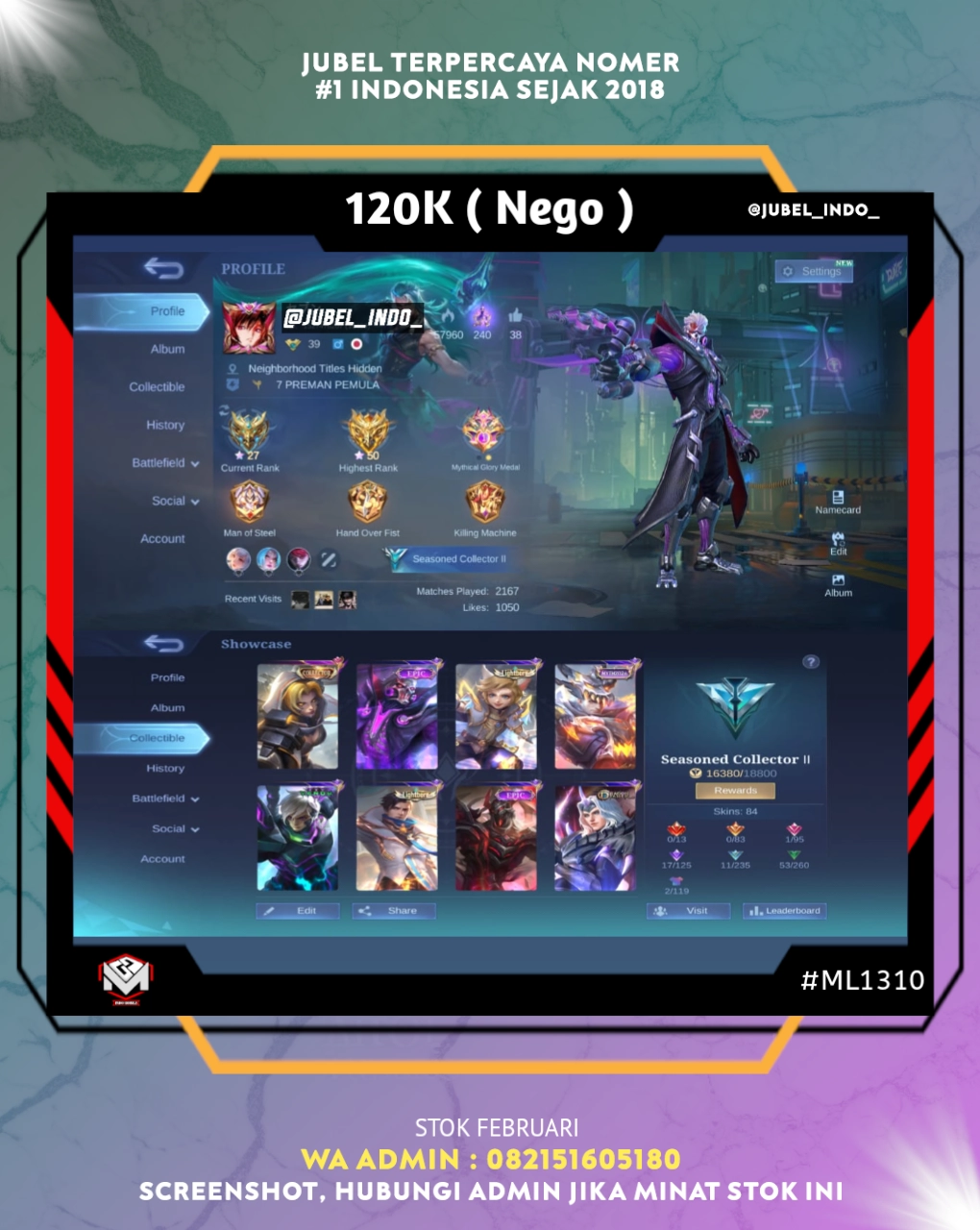 STOK ML #ML1310