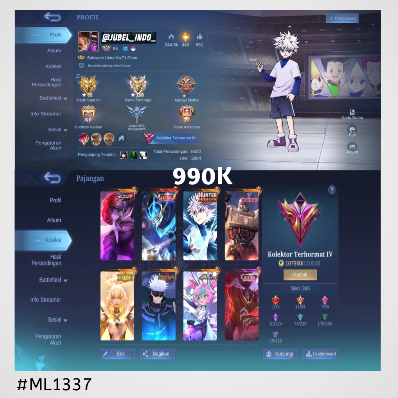 STOK ML #ML1337