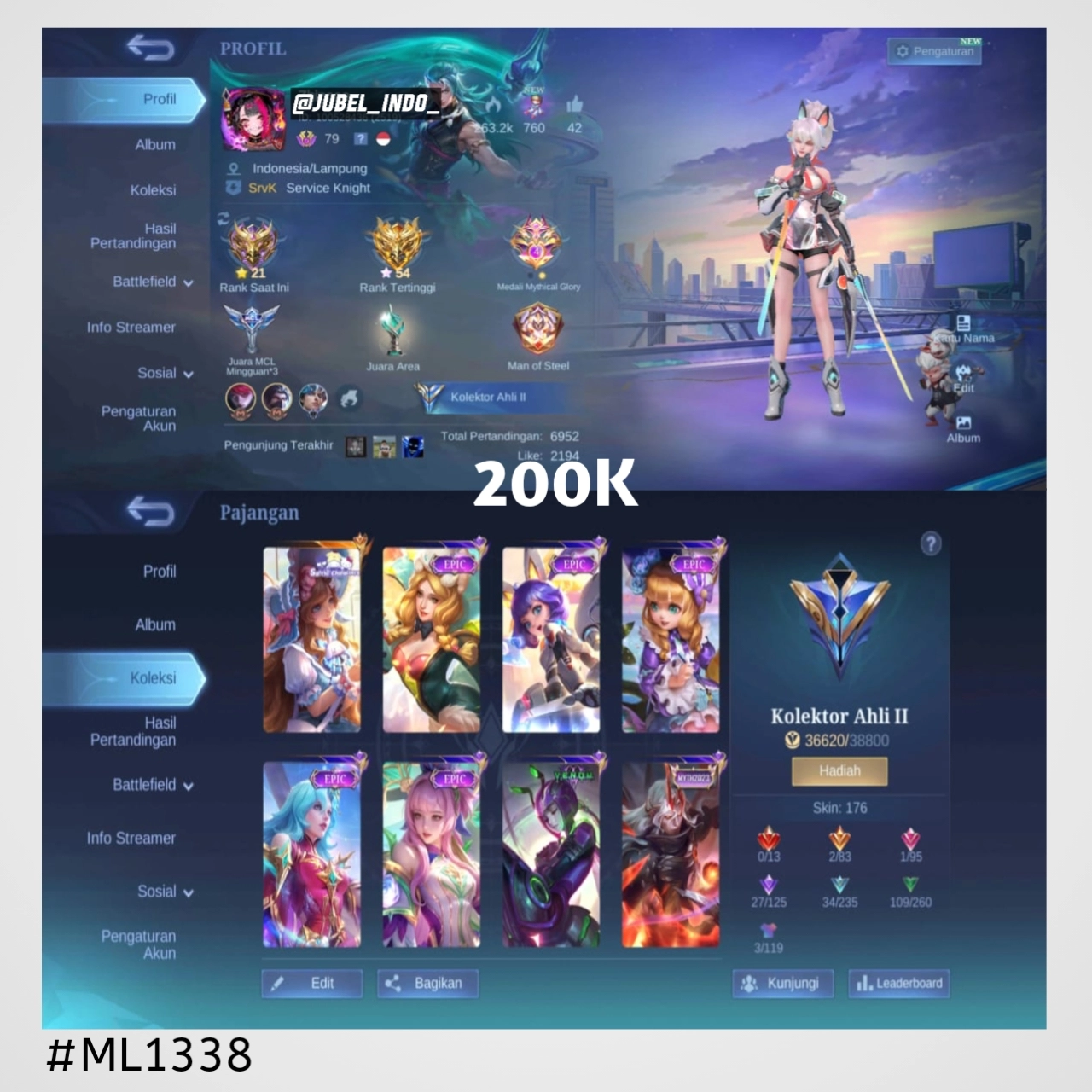 STOK ML #ML1338