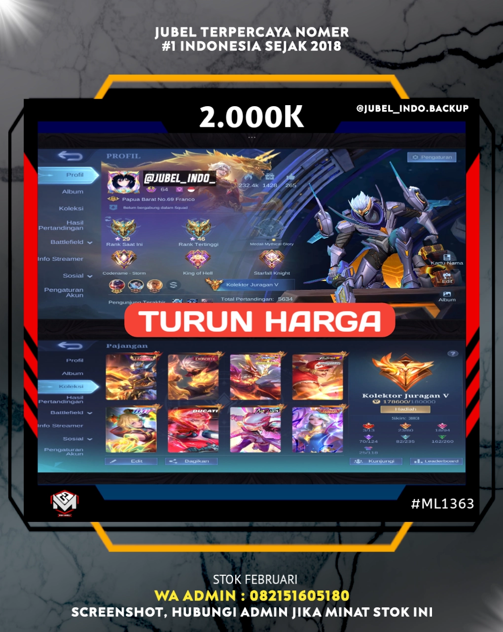 STOK ML #ML1363