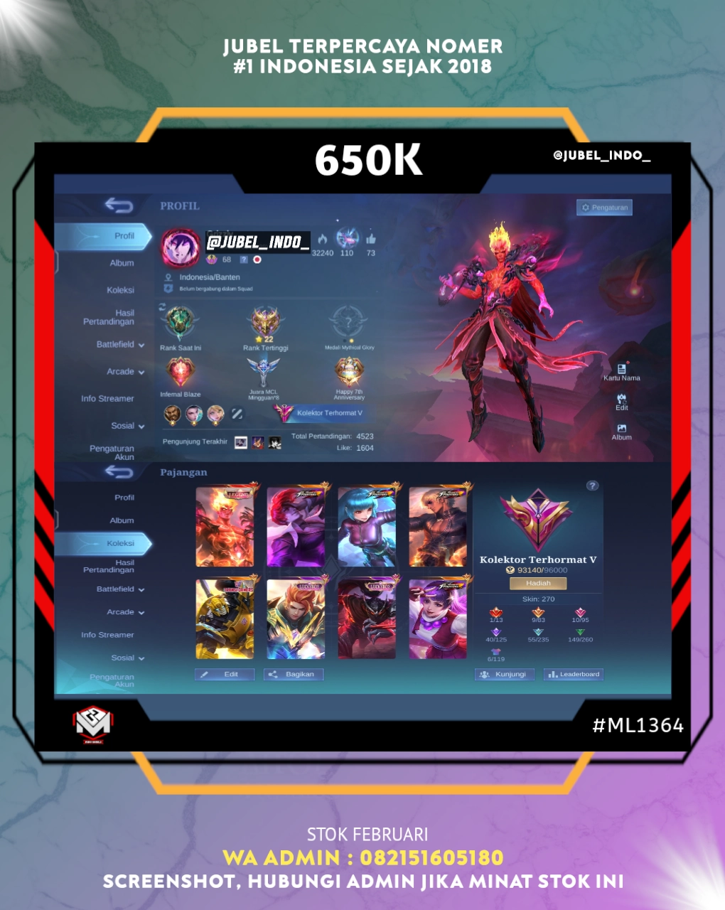 STOK ML #ML1364