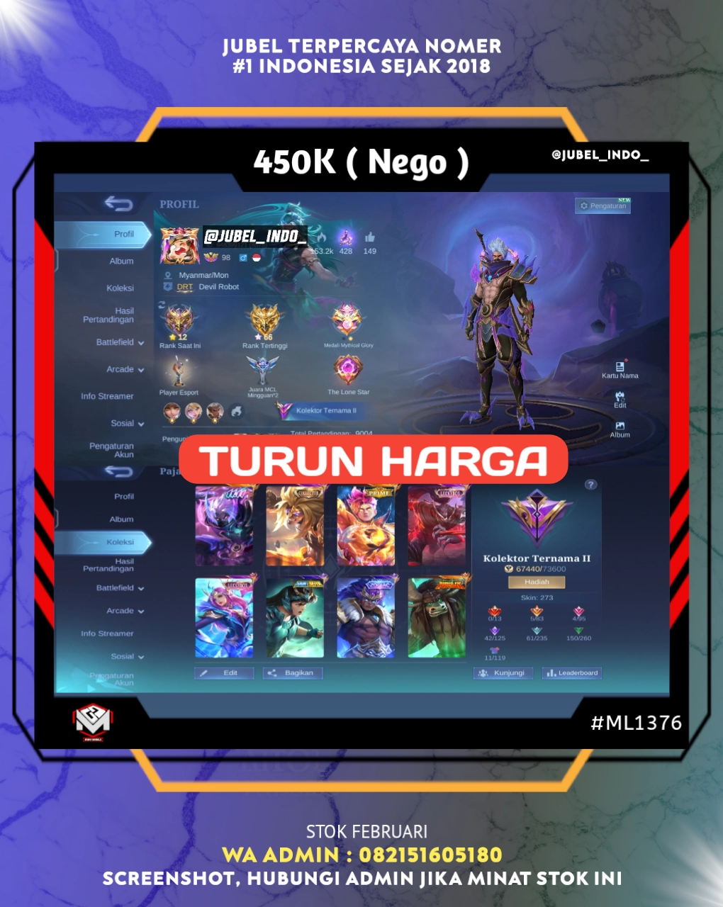 STOK ML #ML1376