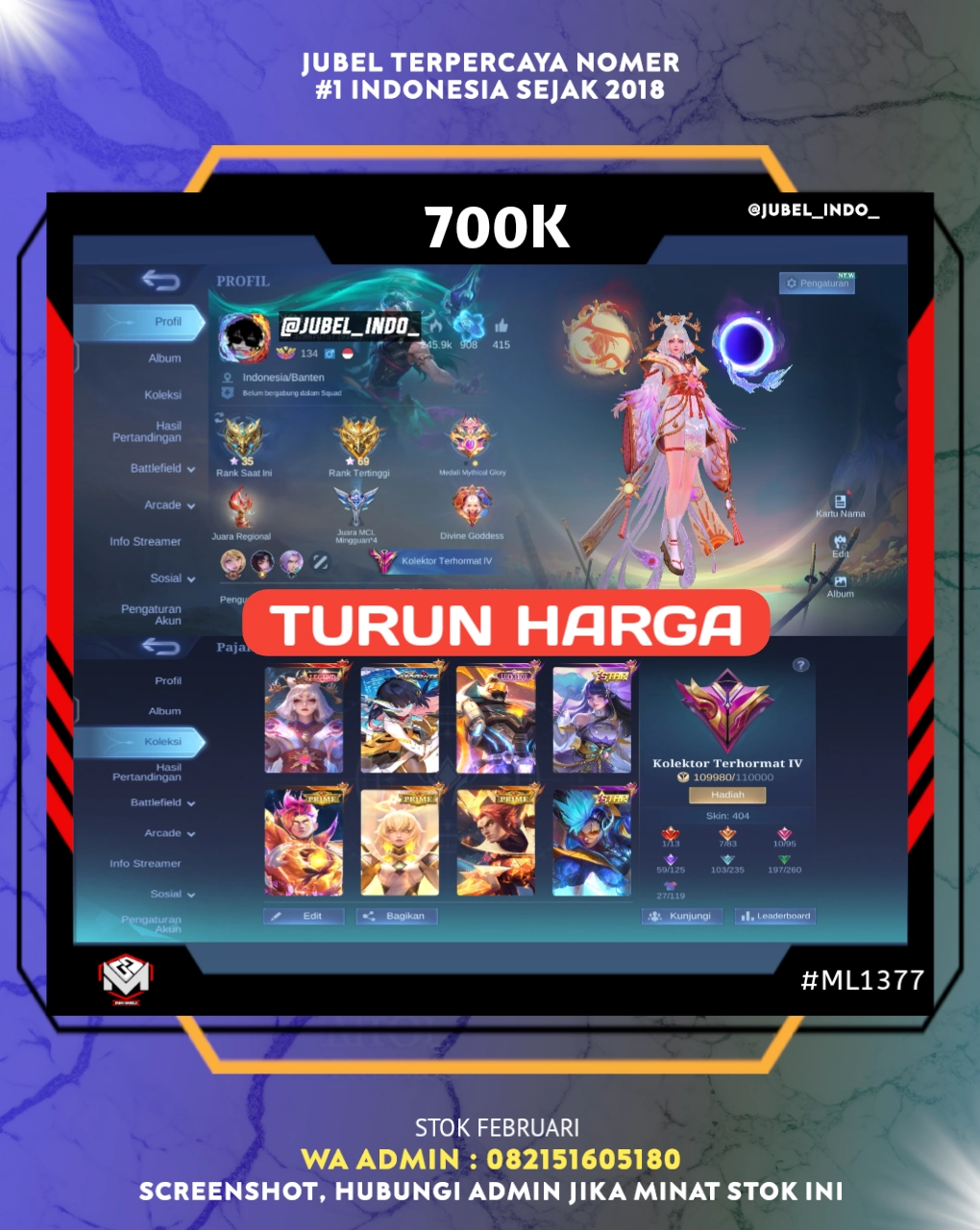 STOK ML #ML1377