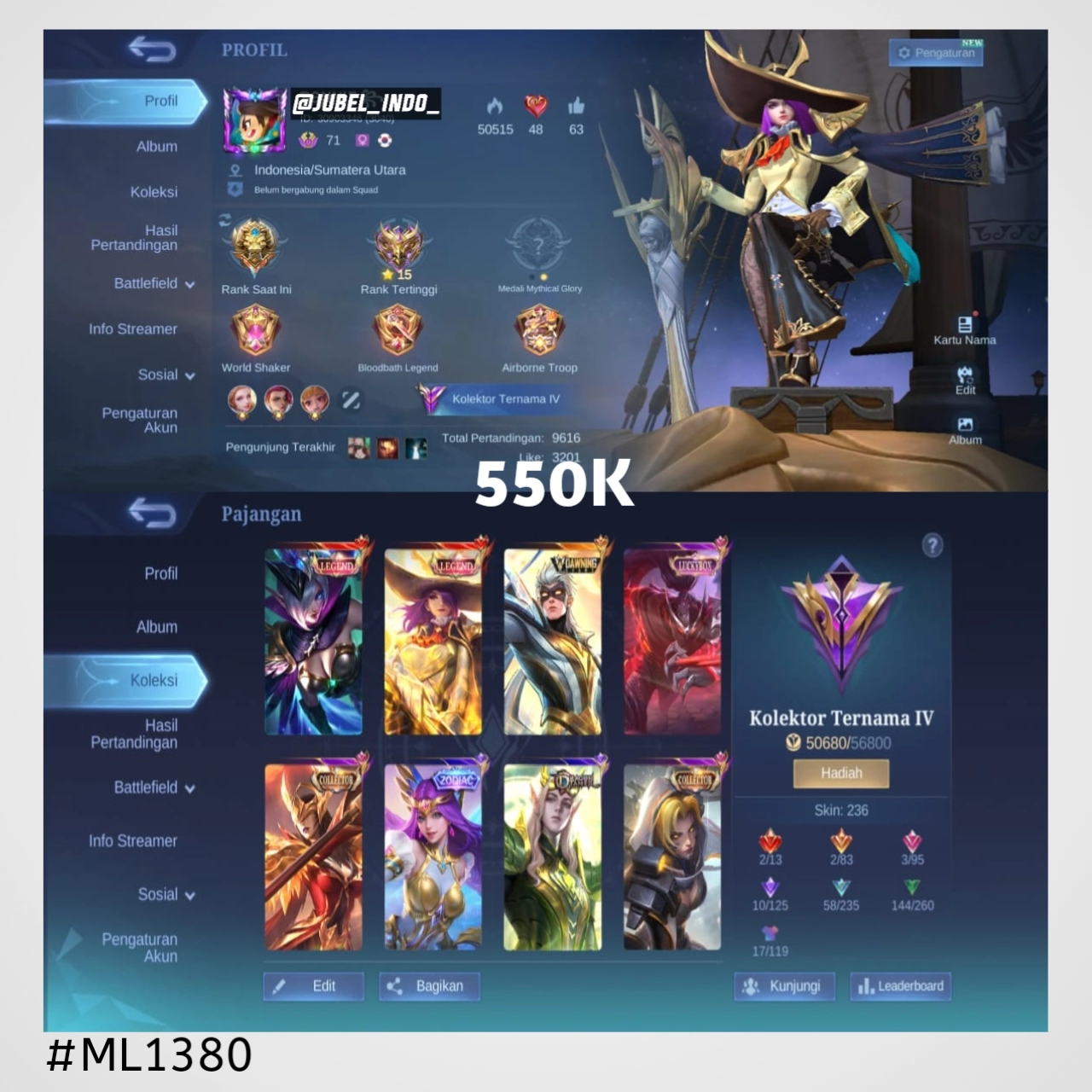 STOK ML #ML1380