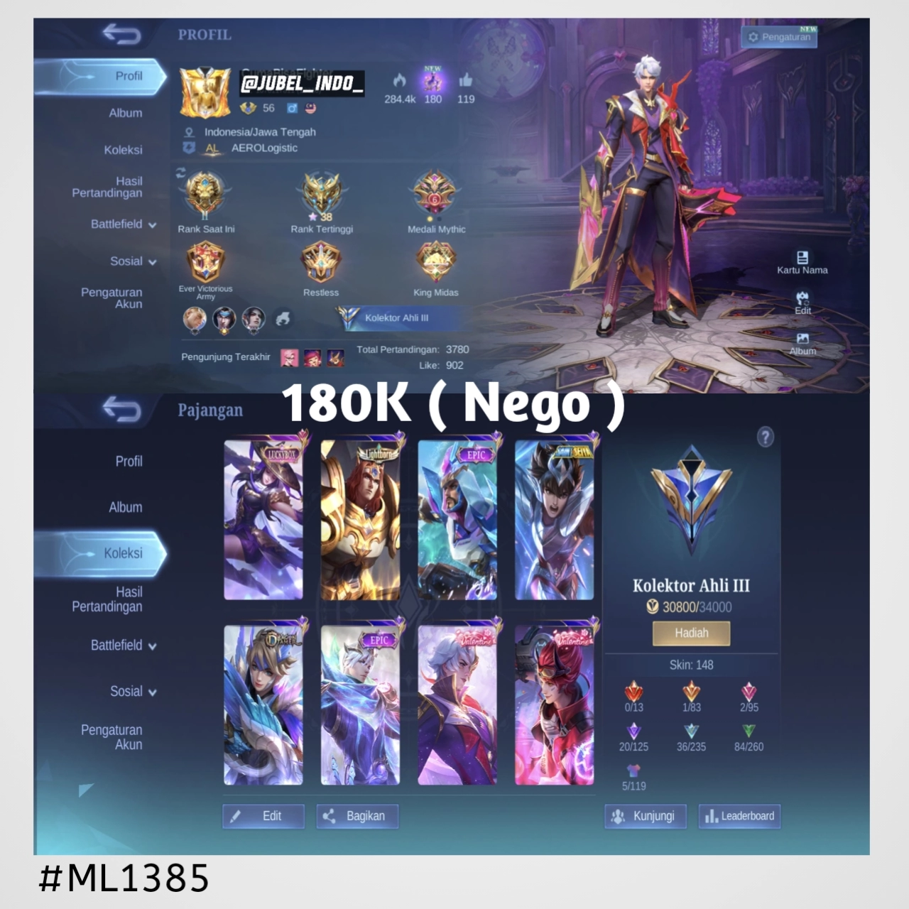 STOK ML #ML1385