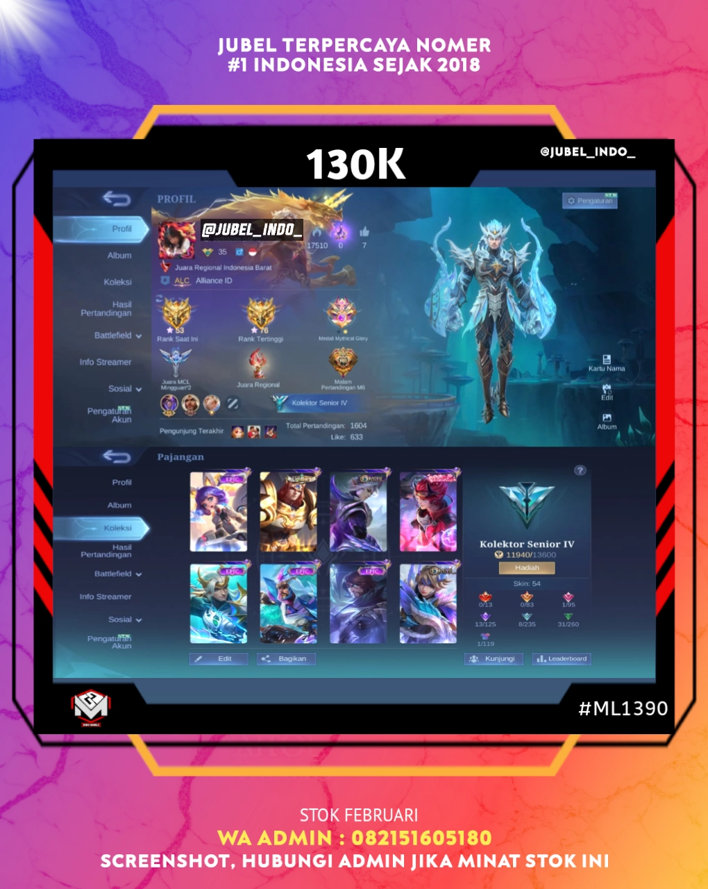 STOK ML #ML1390