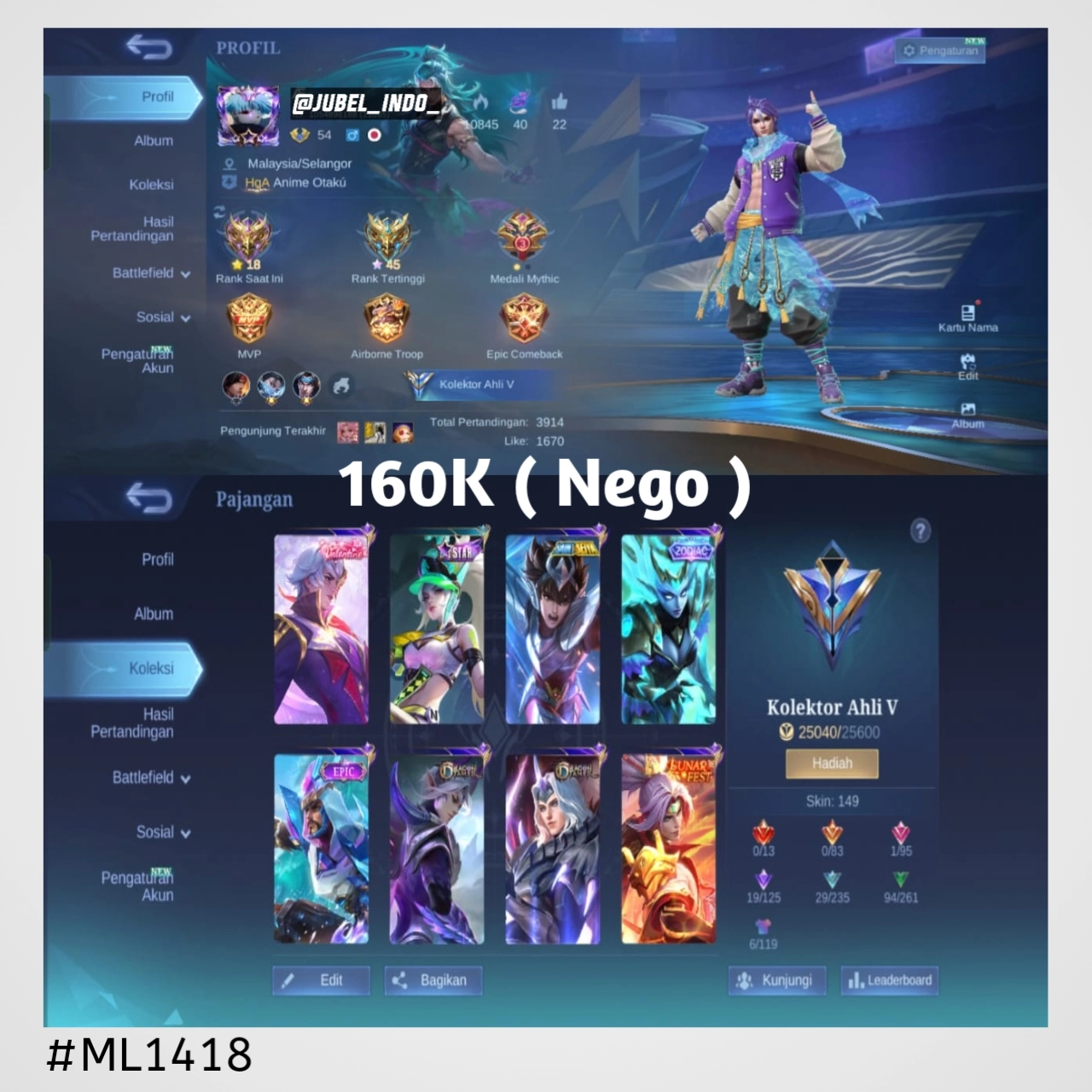 STOK ML #ML1418