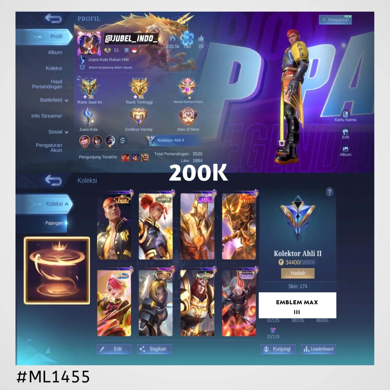 STOK ML #ML1455