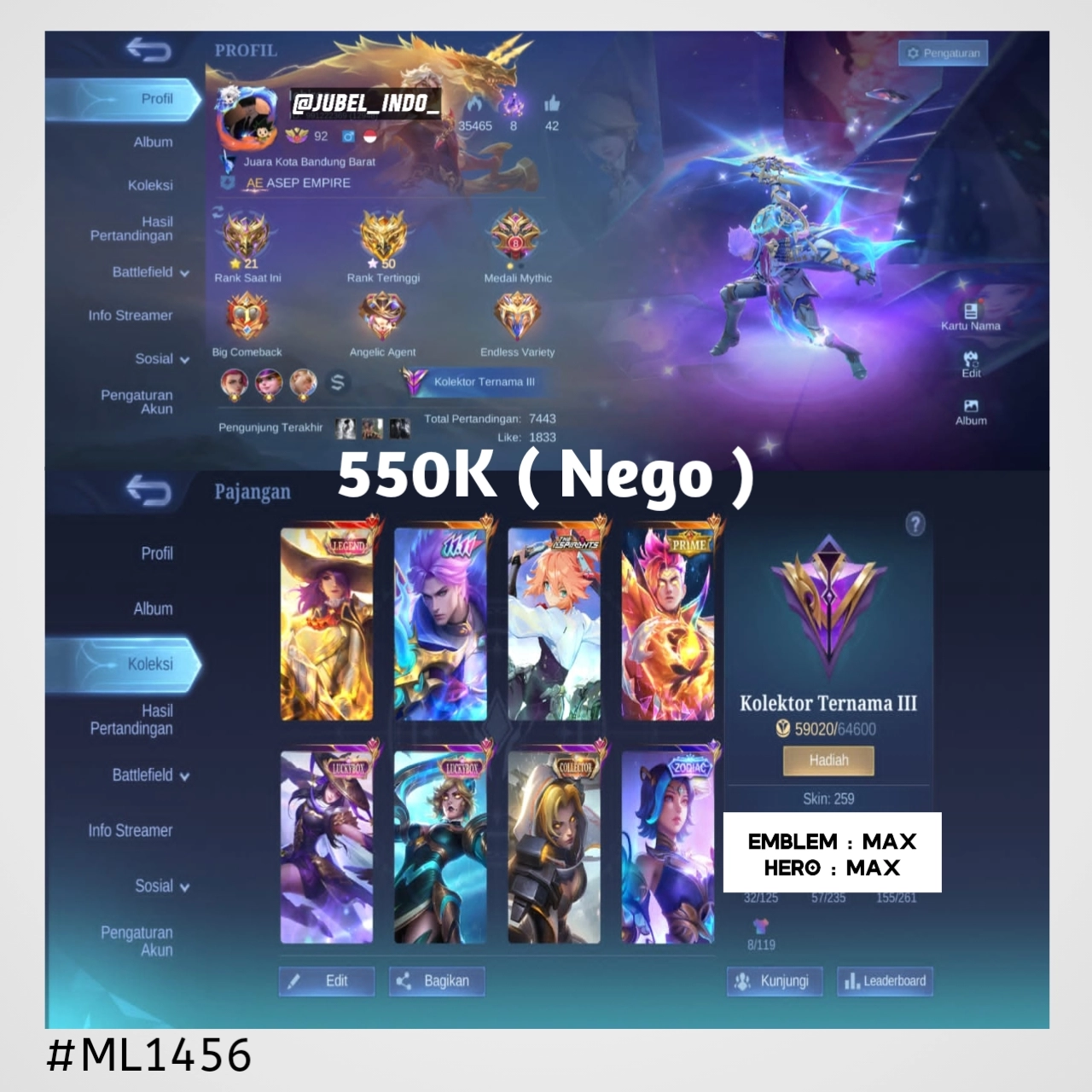 STOK ML #ML1456