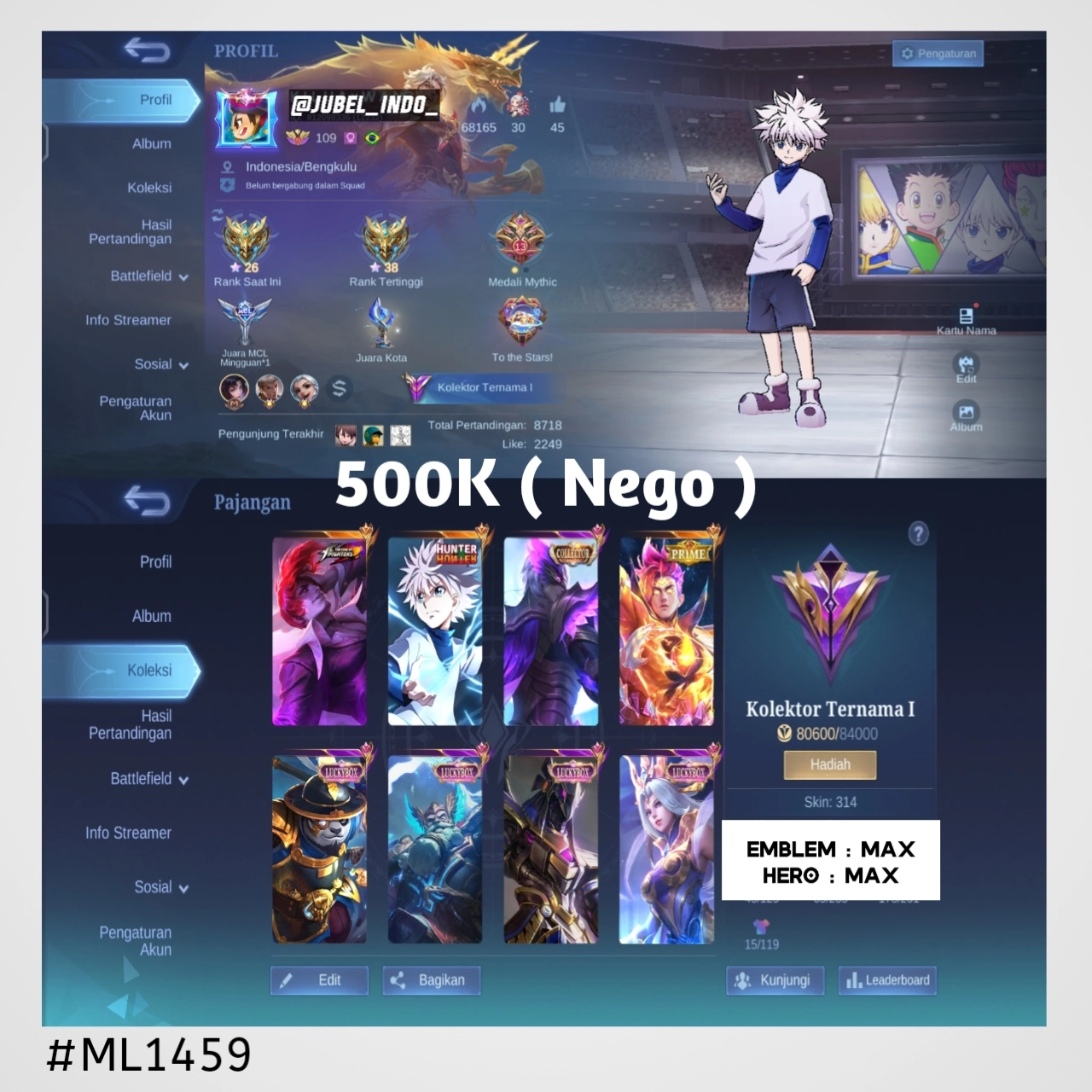 STOK ML #ML1459