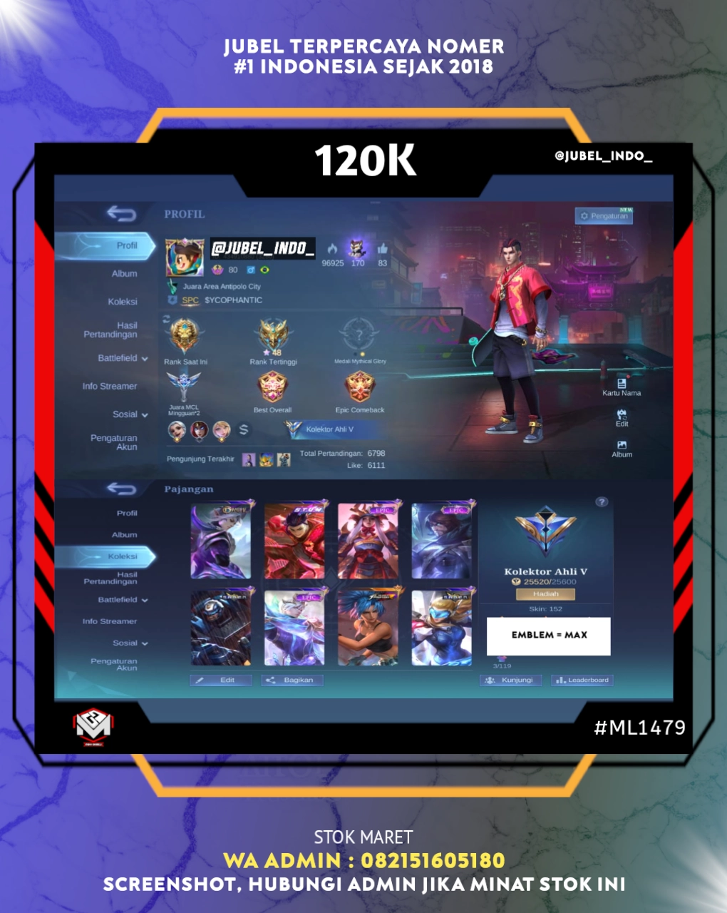 STOK ML #ML1479