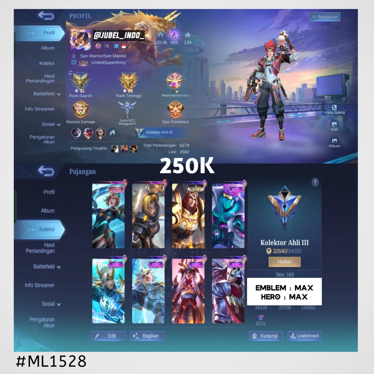 STOK ML #ML1528