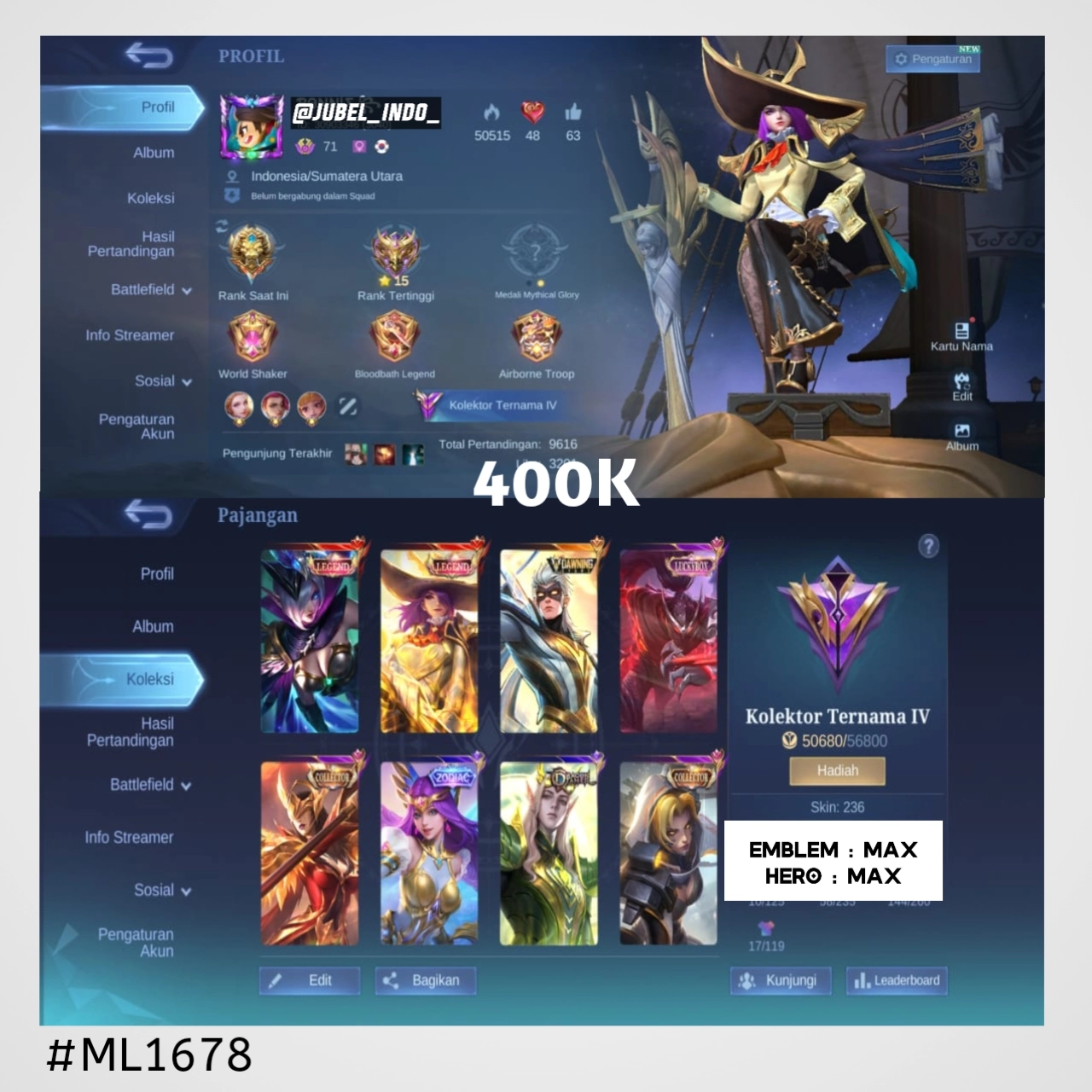 STOK ML #ML1678