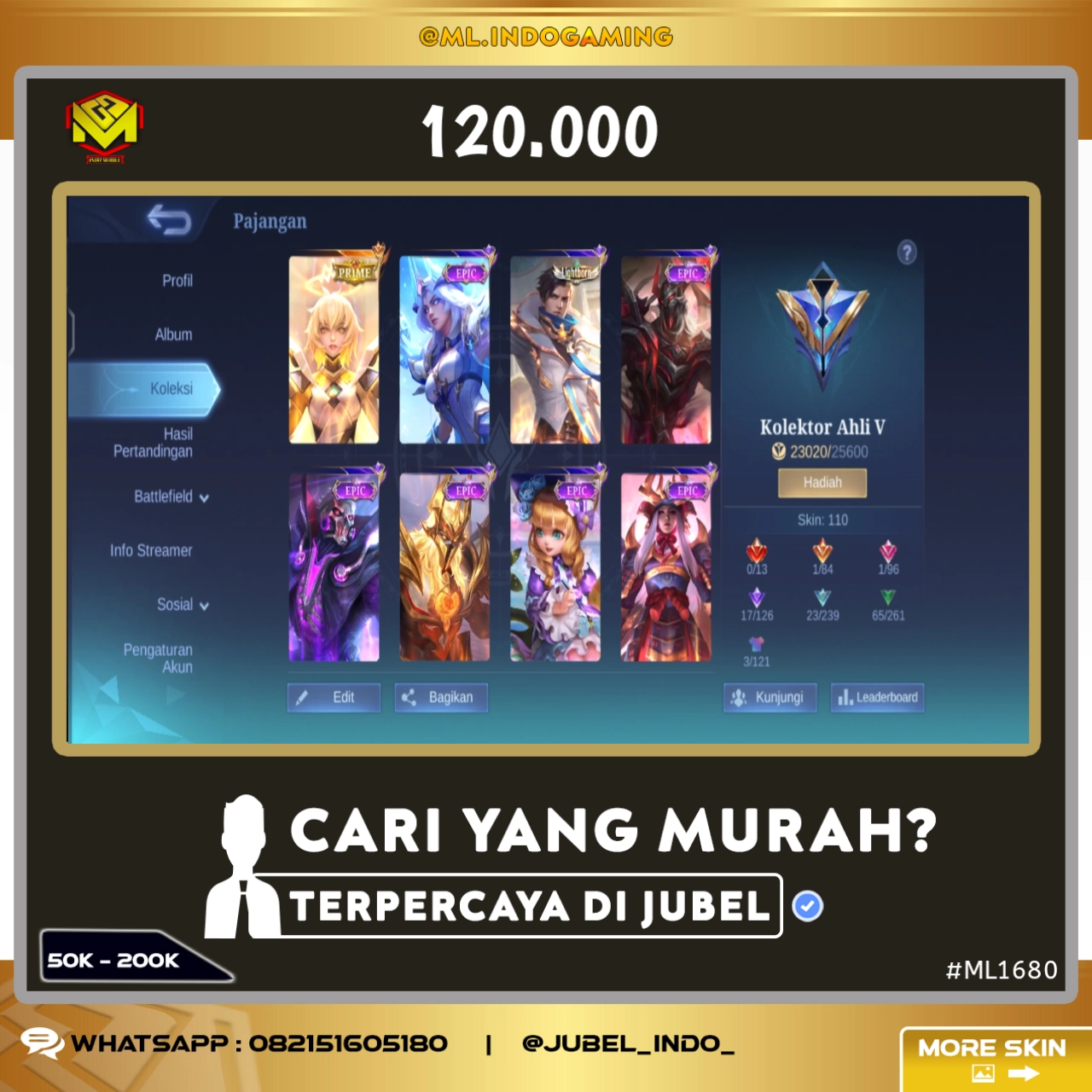 STOK ML #ML1680