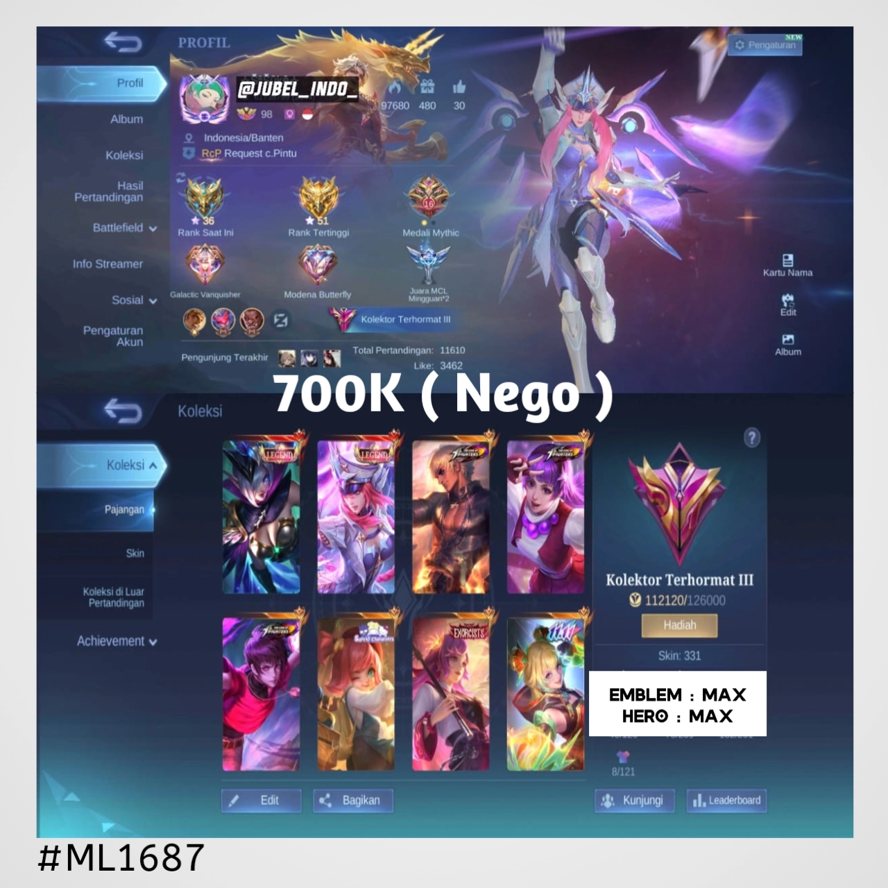 STOK ML #ML1687