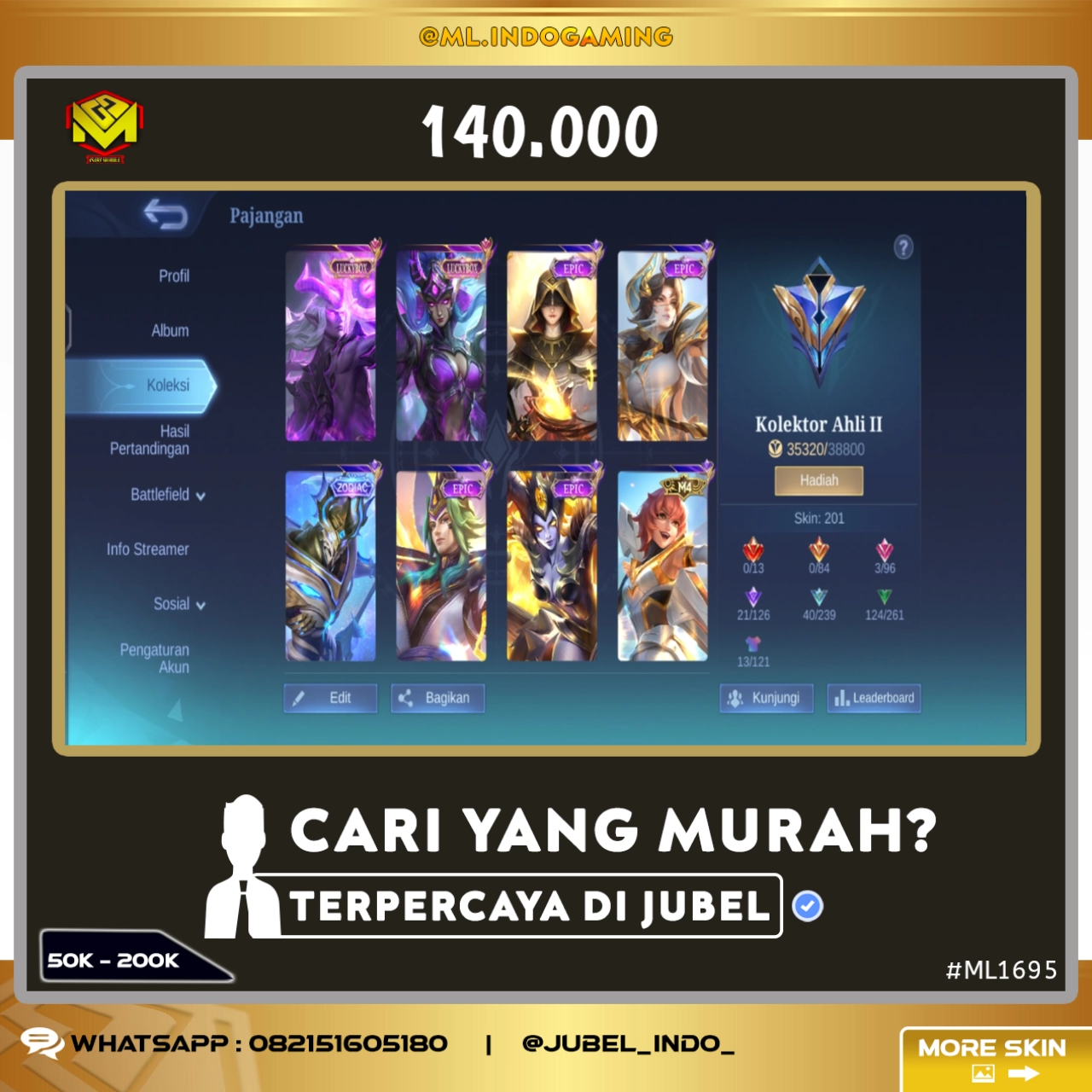 STOK ML #ML1695