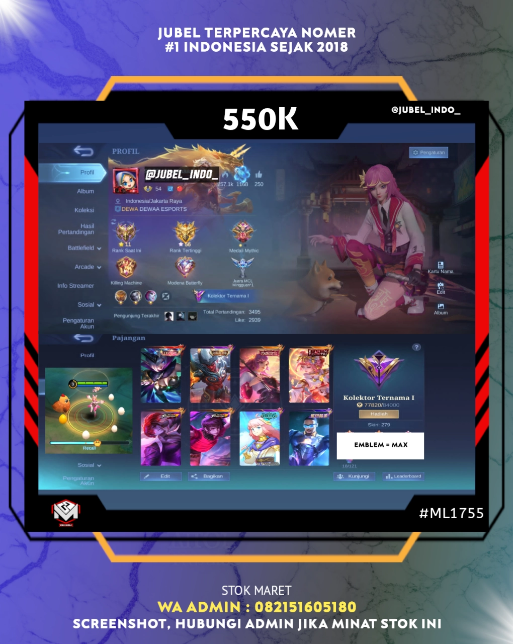 STOK ML #ML1755