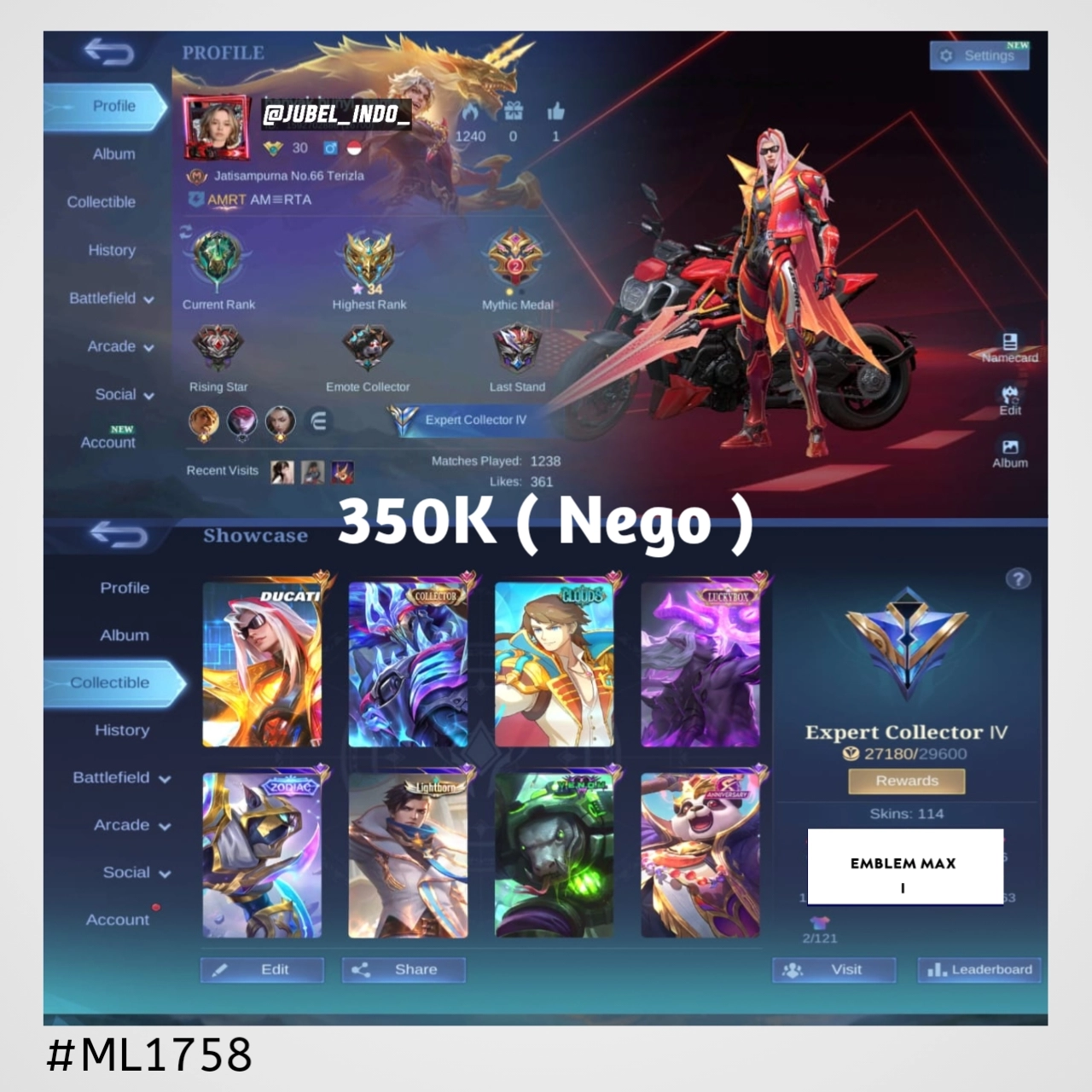 STOK ML #ML1758