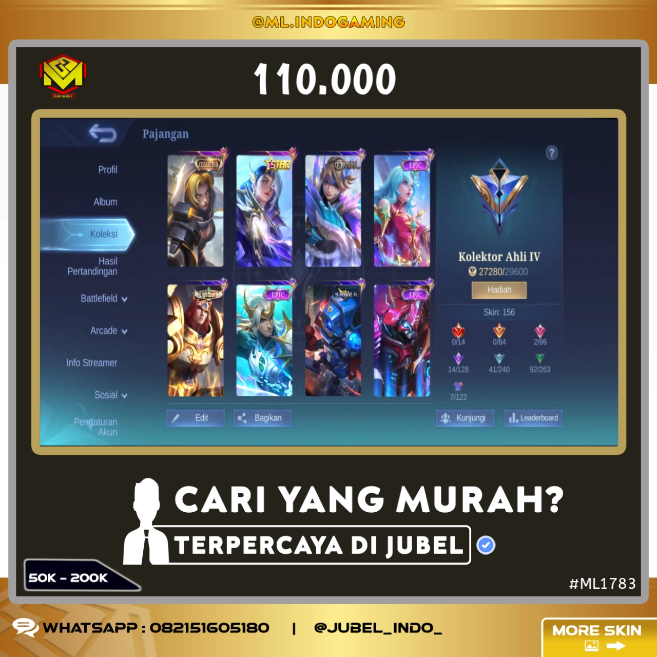 STOK ML #ML1783